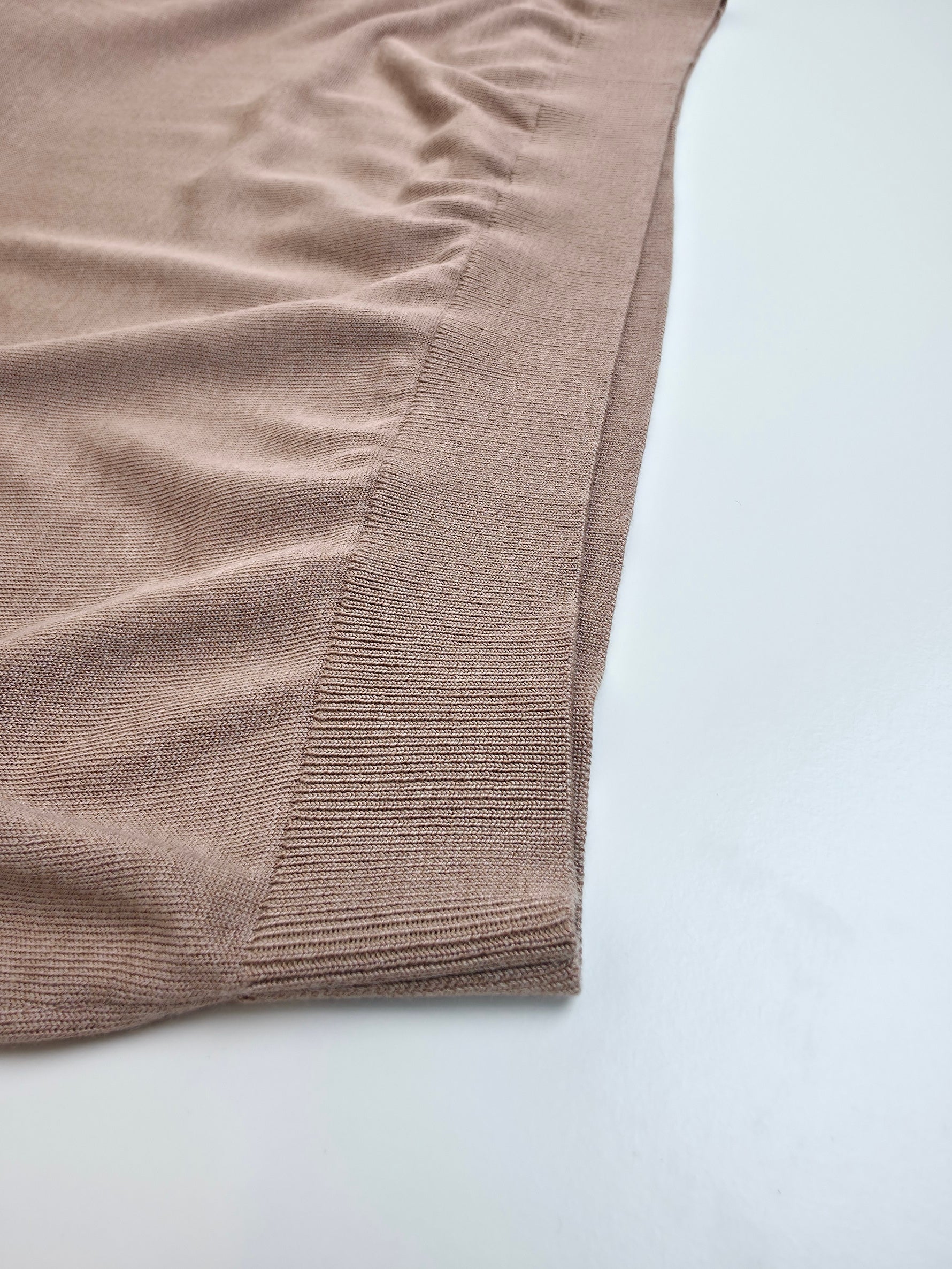 Beige and Blue Shirt - FashionHype.xyz