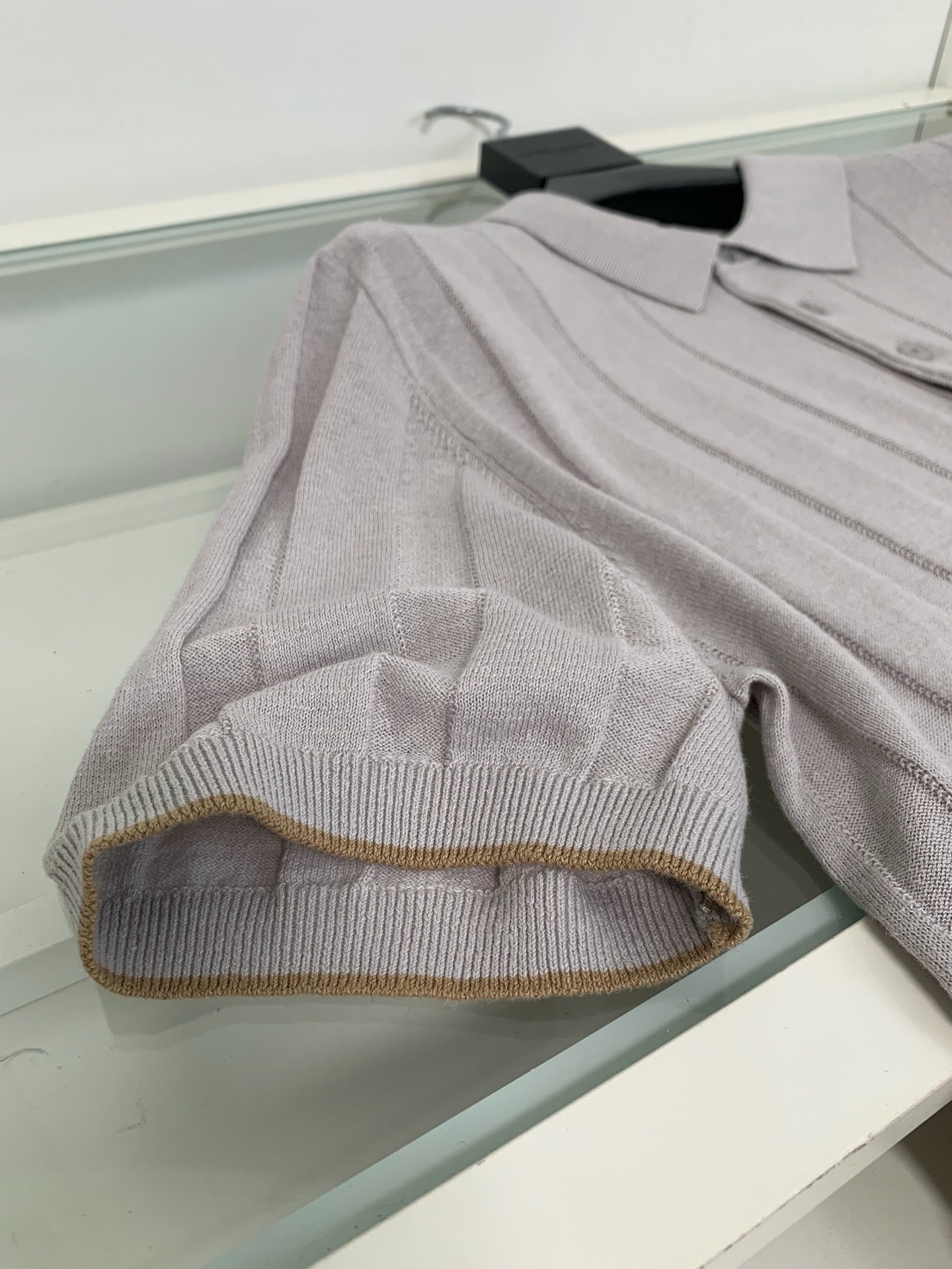 White and Grey Polo