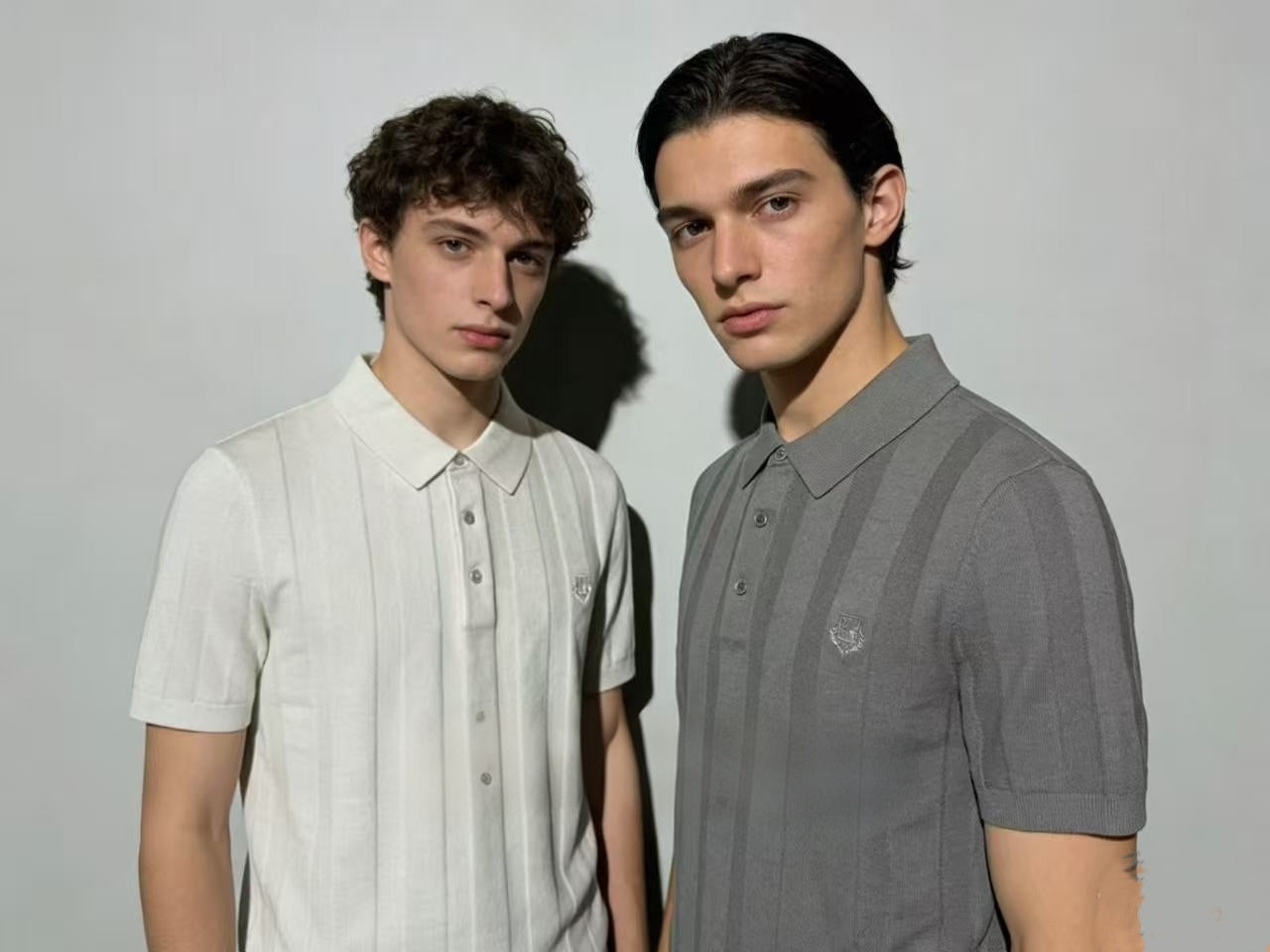 White and Grey Polo