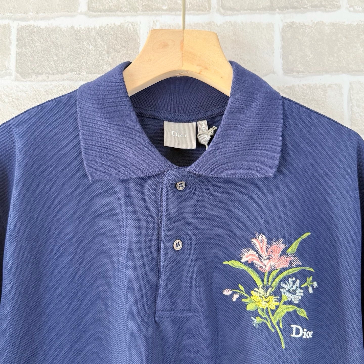 White and Blue Polo