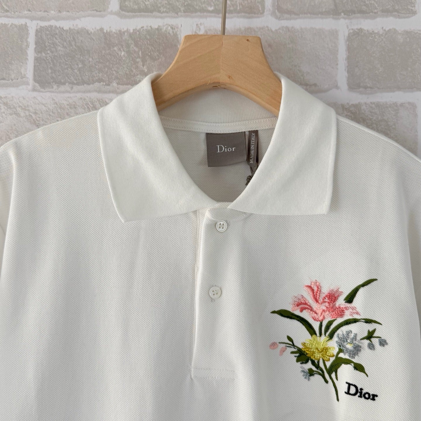 White and Blue Polo