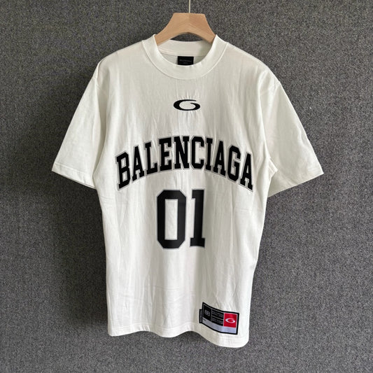 White and Black T-shirt