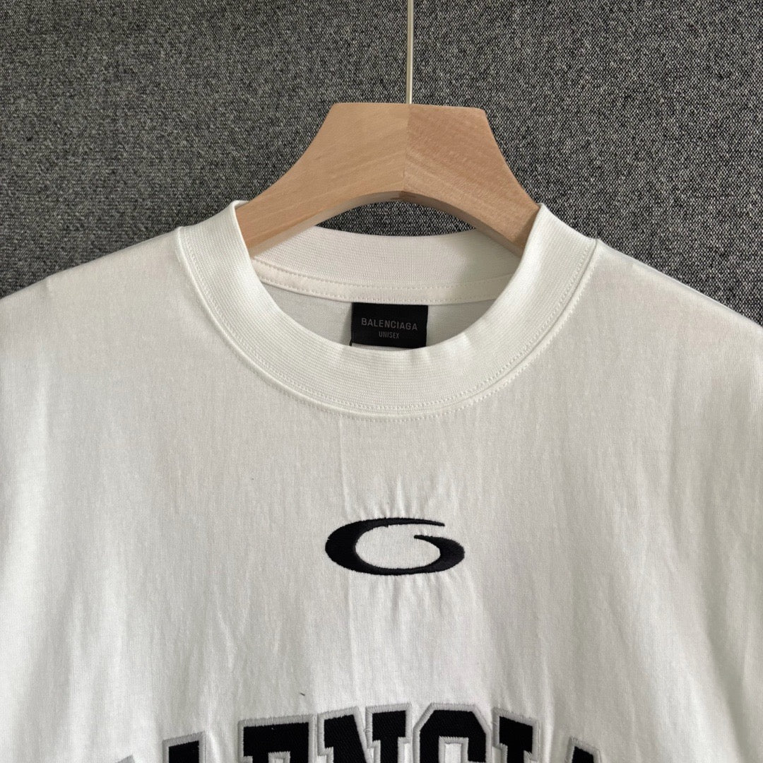 White and Black T-shirt