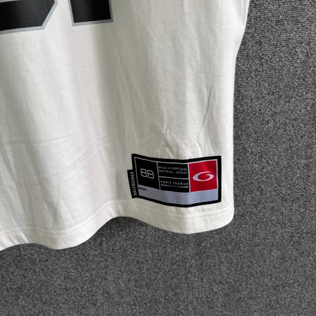 White and Black T-shirt