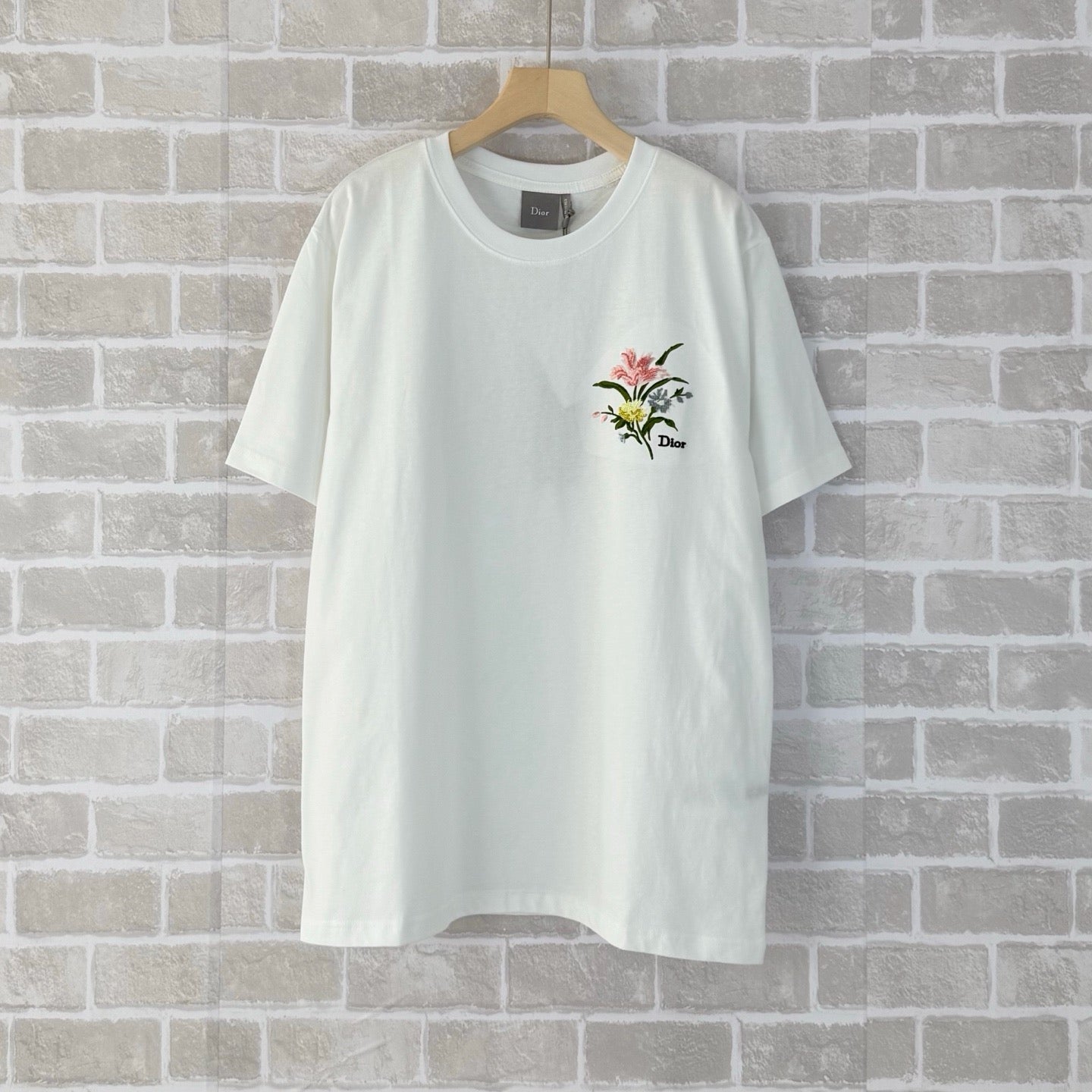 White and Black T-shirt
