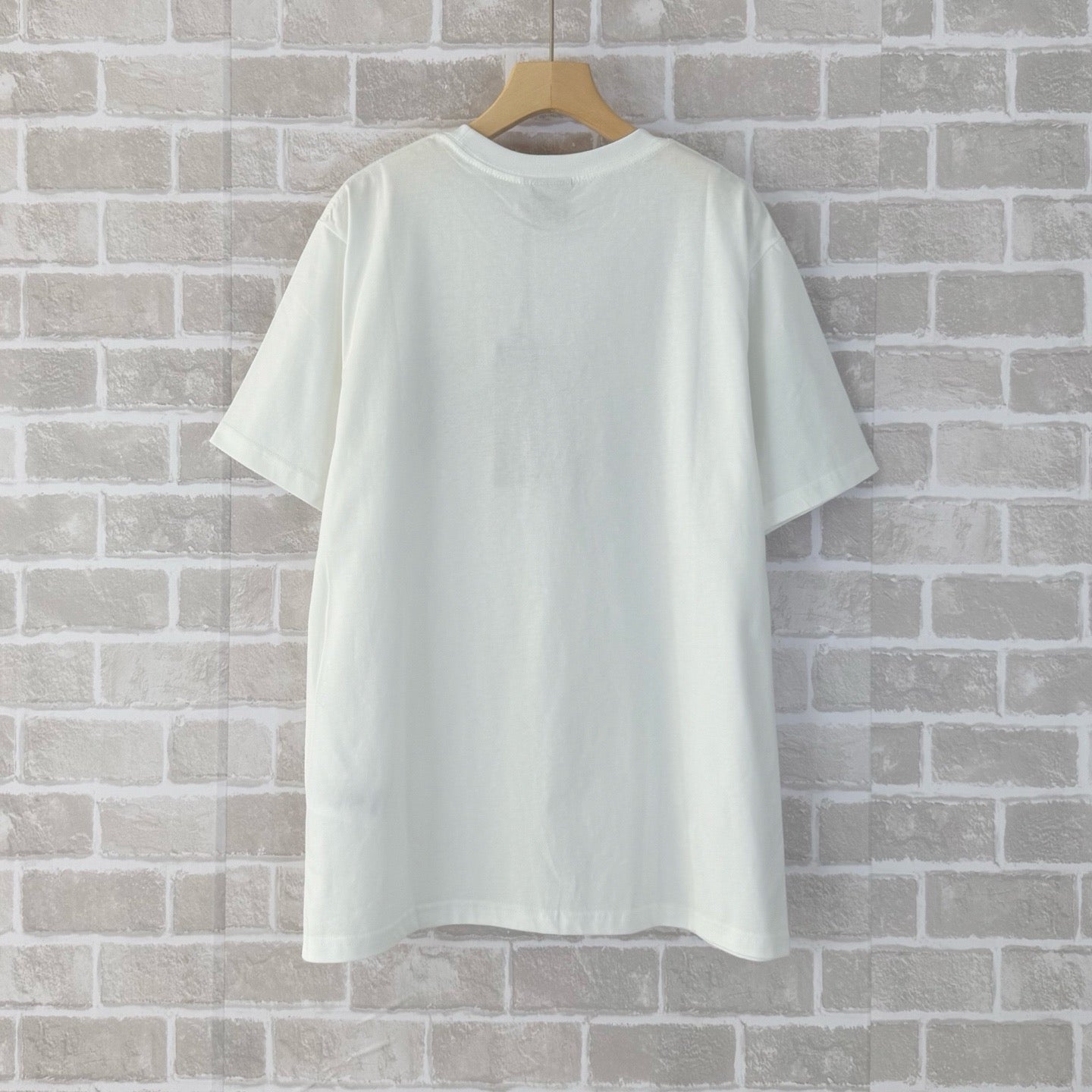White and Black T-shirt