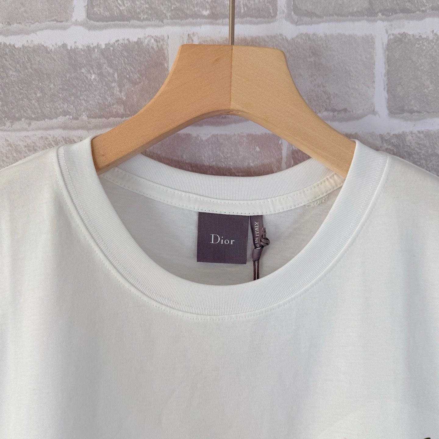 White and Black T-shirt