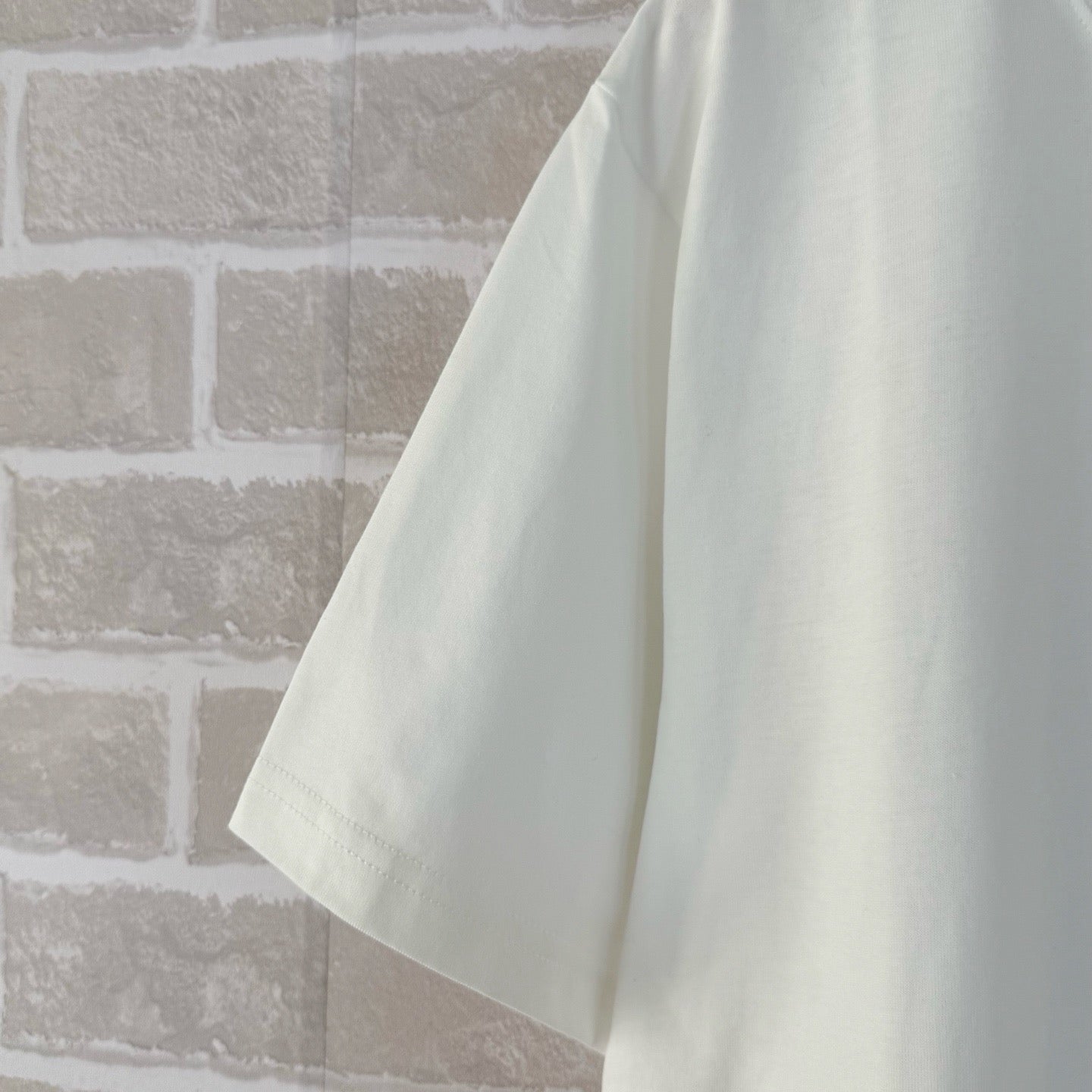 White and Black T-shirt