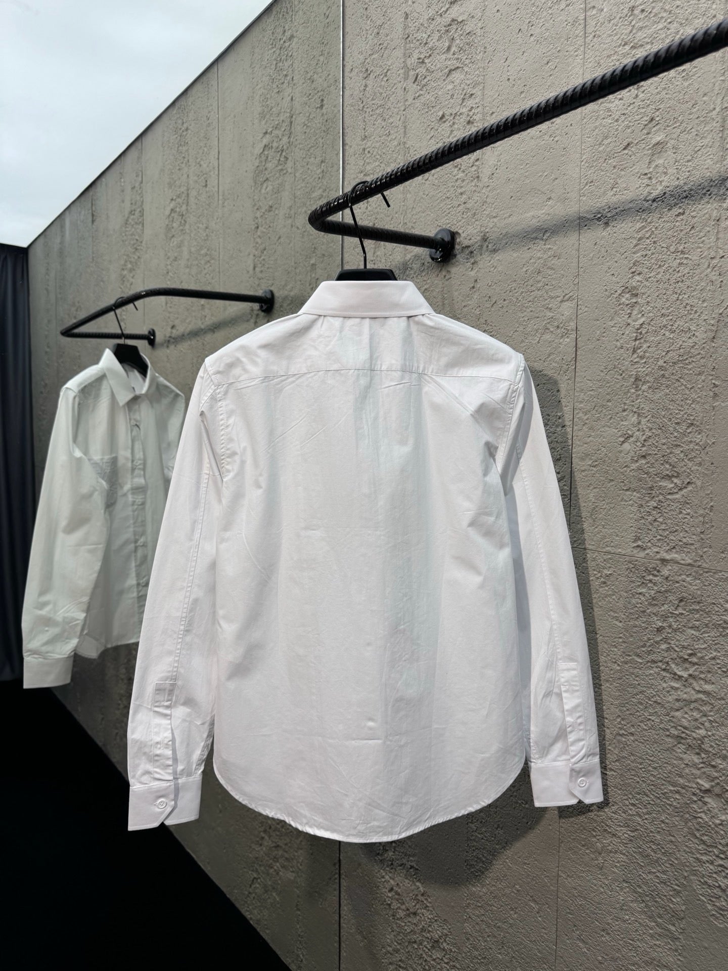 White and Blue Shirt