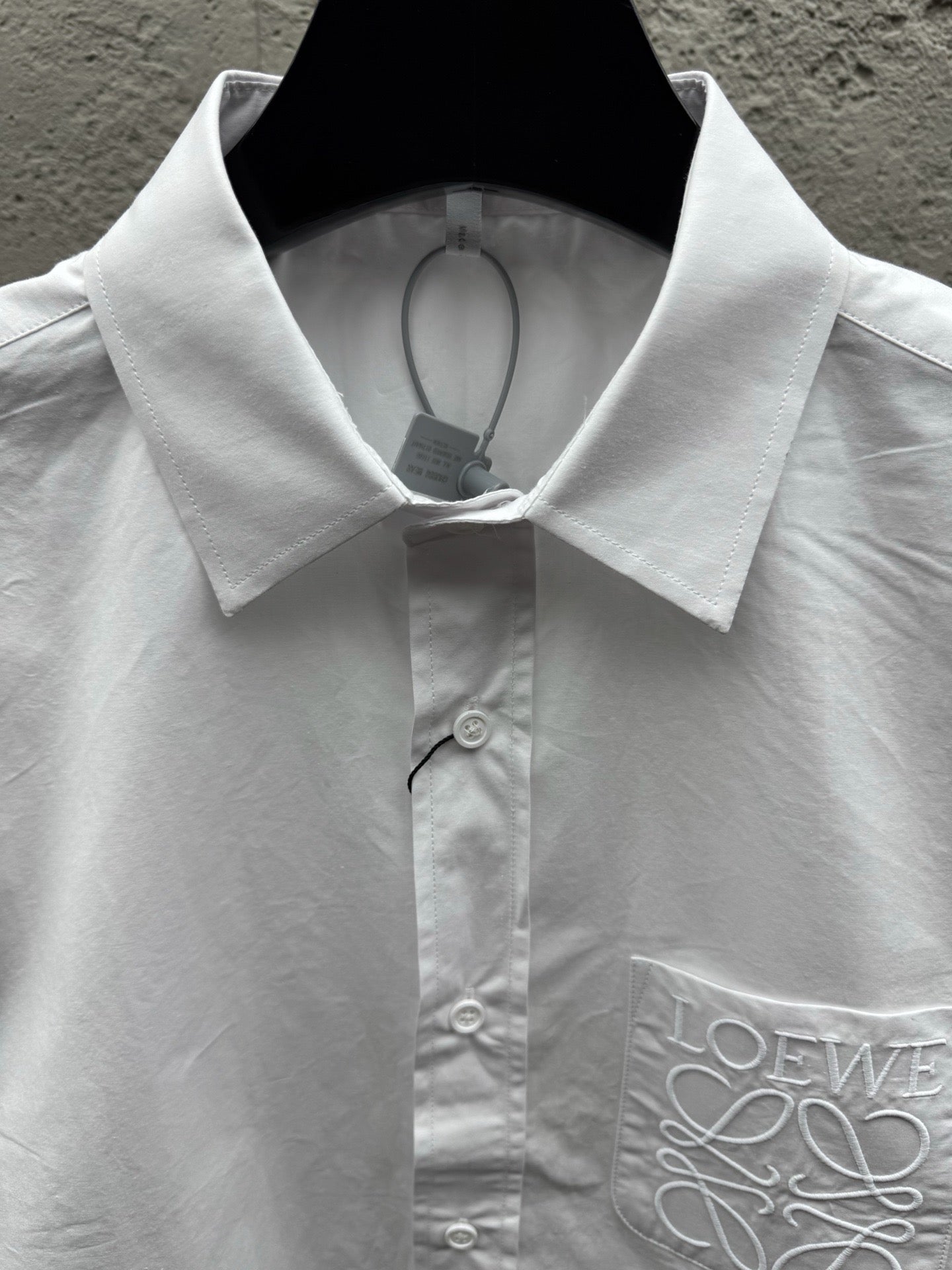 White and Blue Shirt