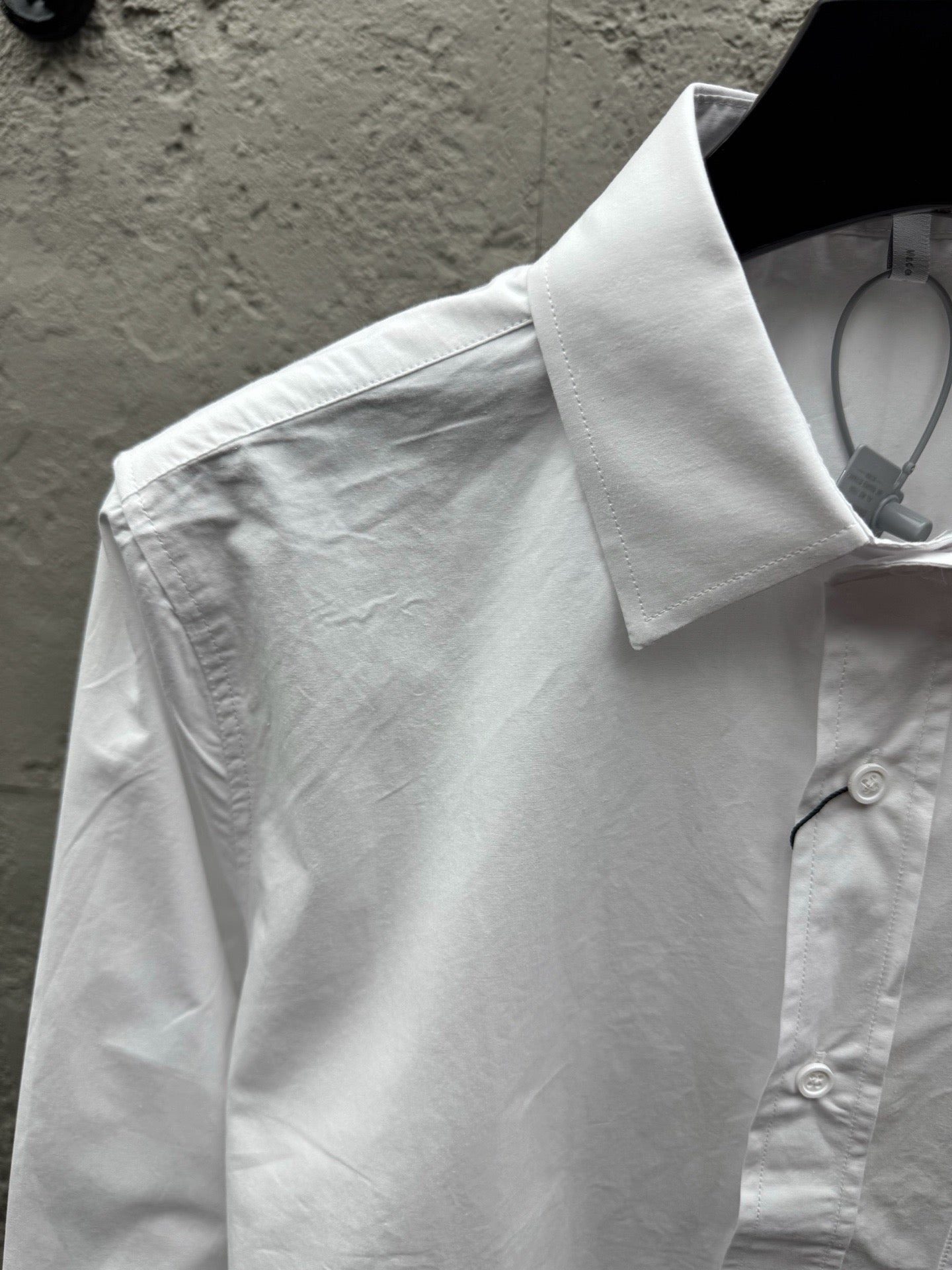 White and Blue Shirt