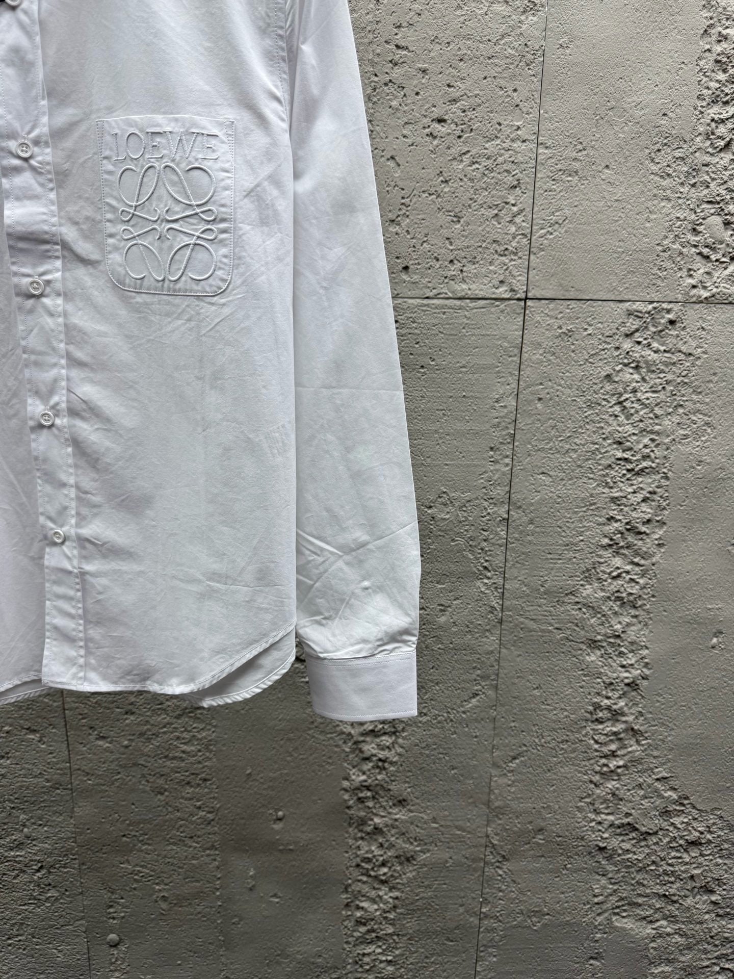 White and Blue Shirt