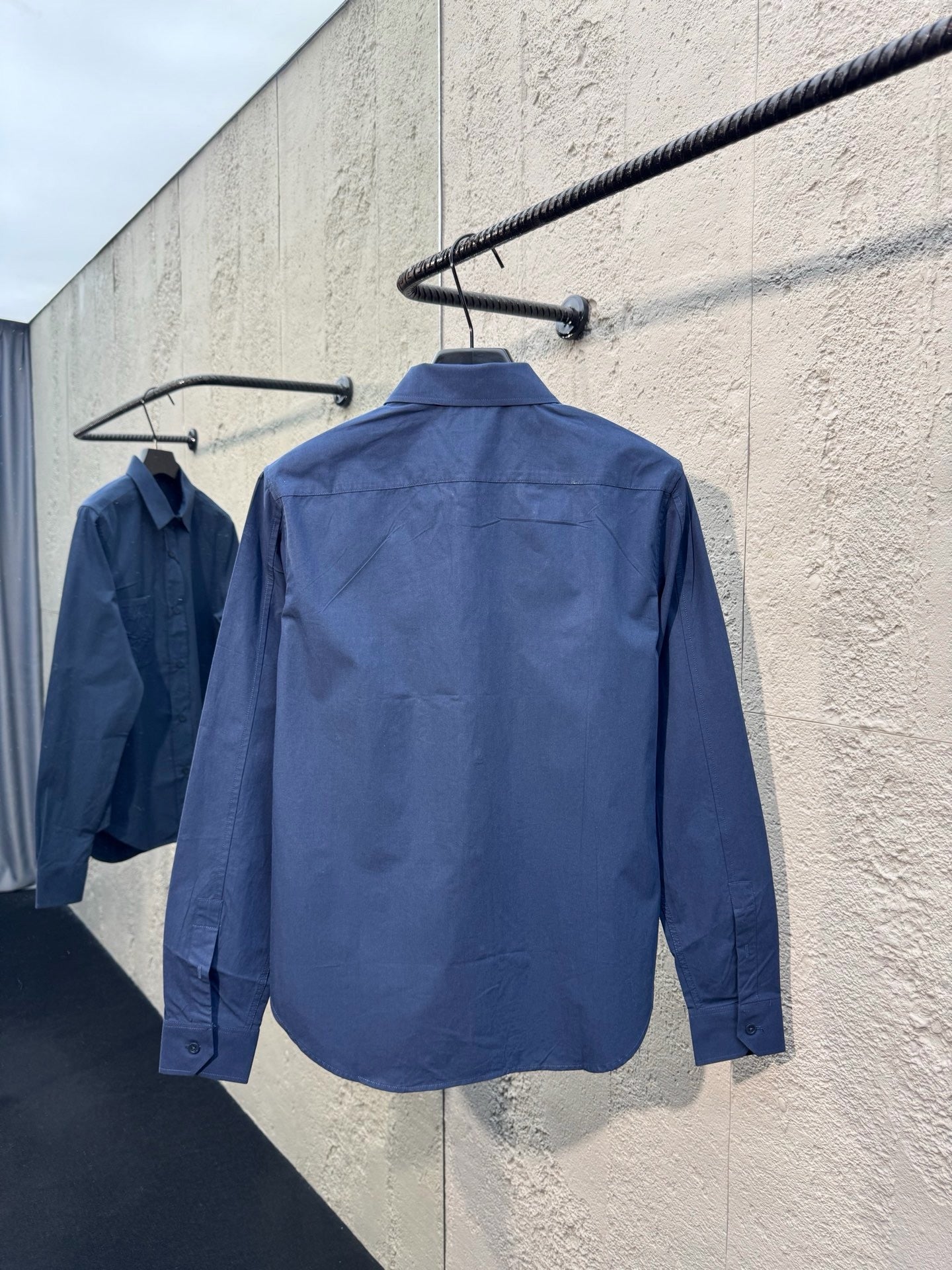 White and Blue Shirt