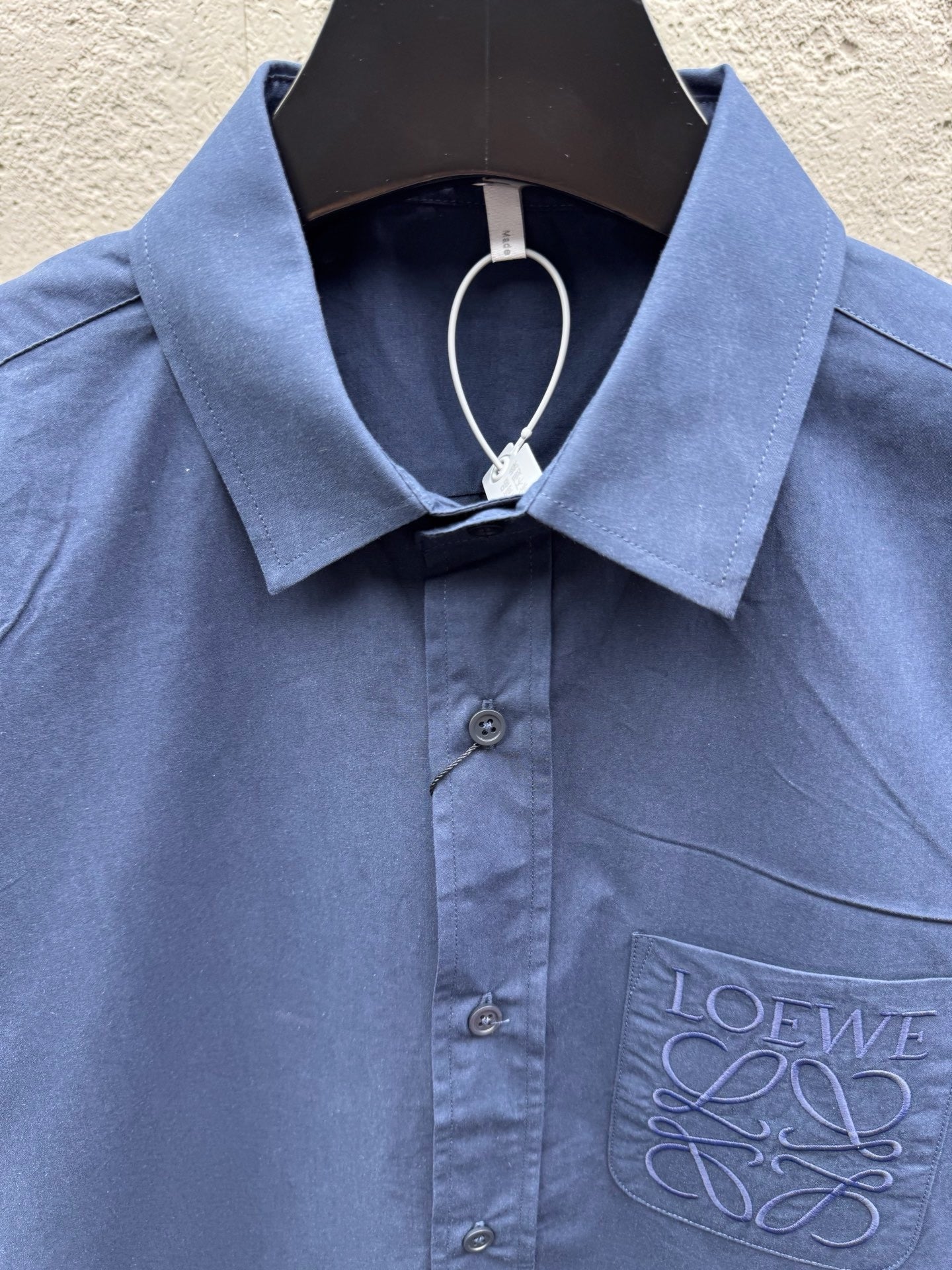 White and Blue Shirt