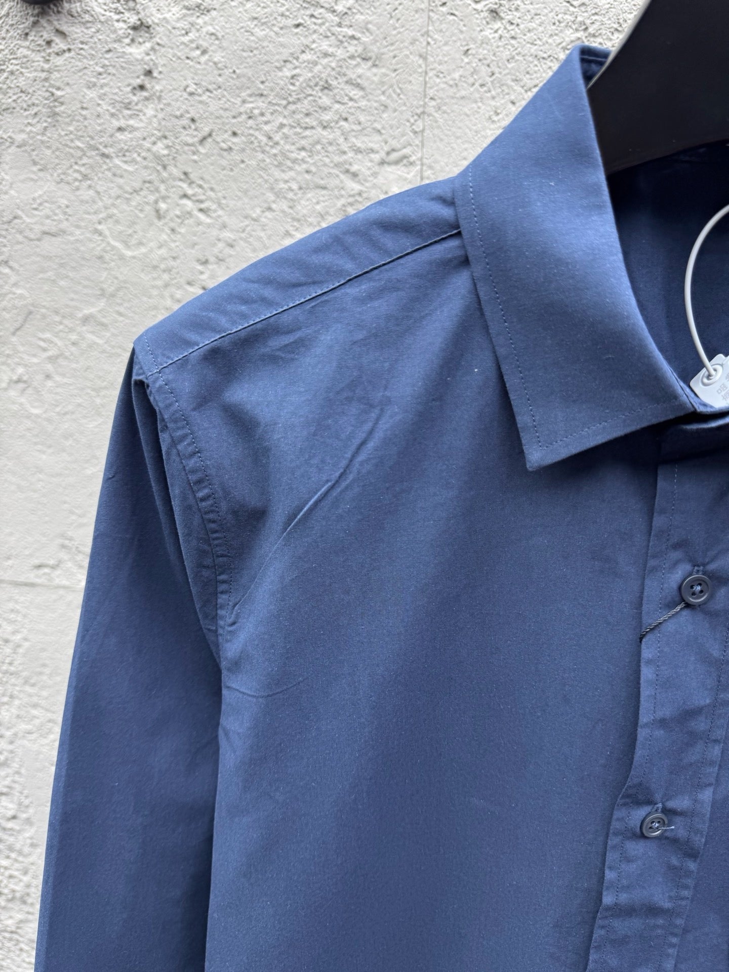 White and Blue Shirt