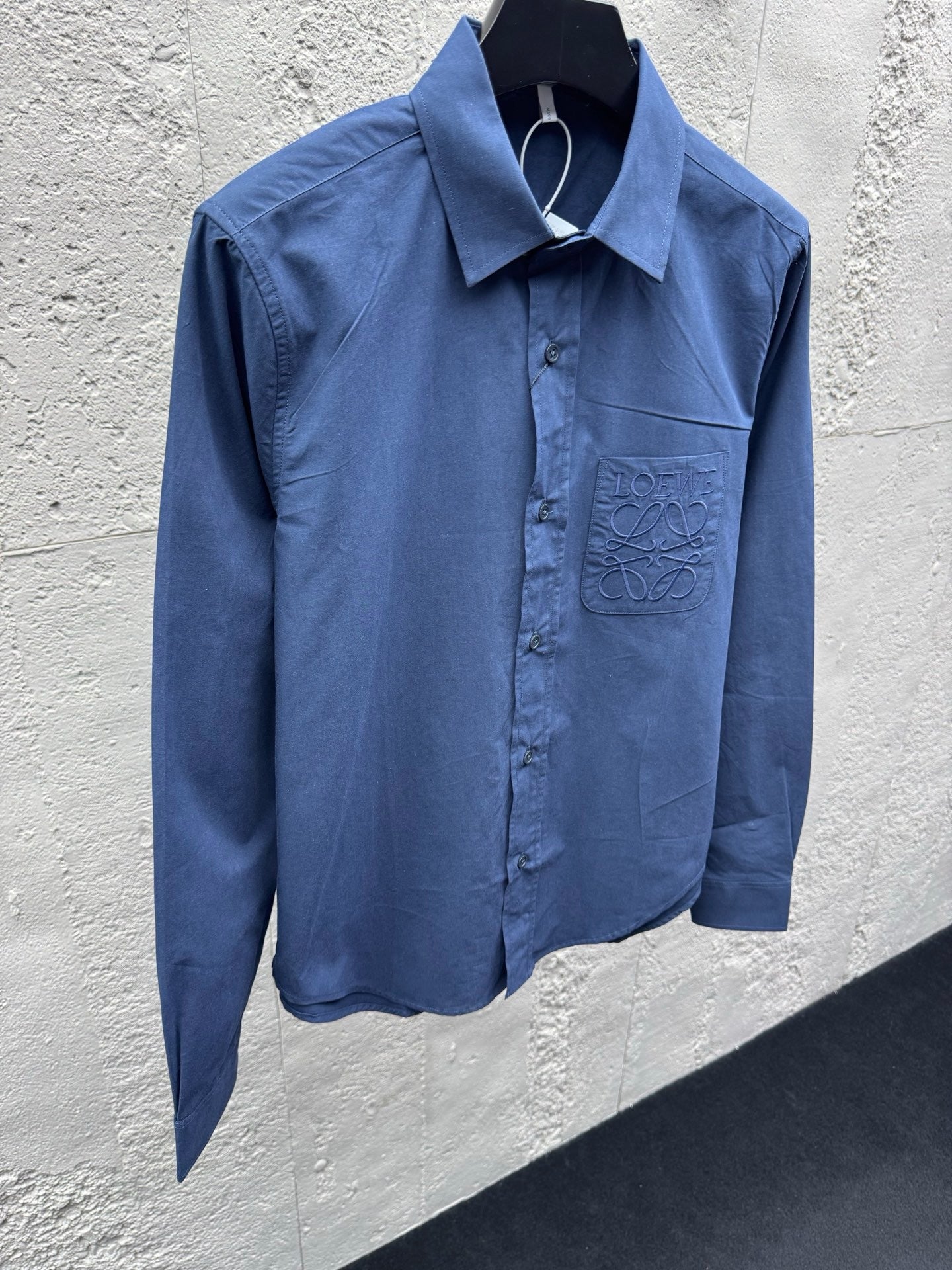 White and Blue Shirt
