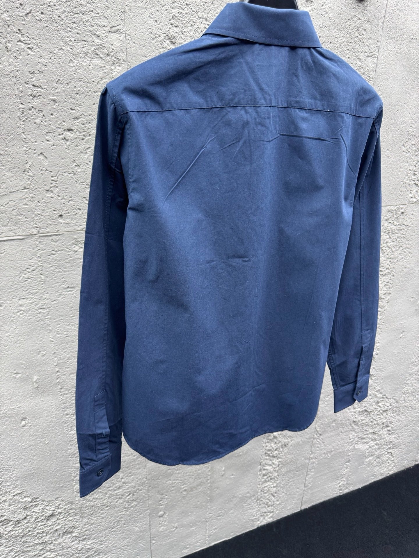 White and Blue Shirt