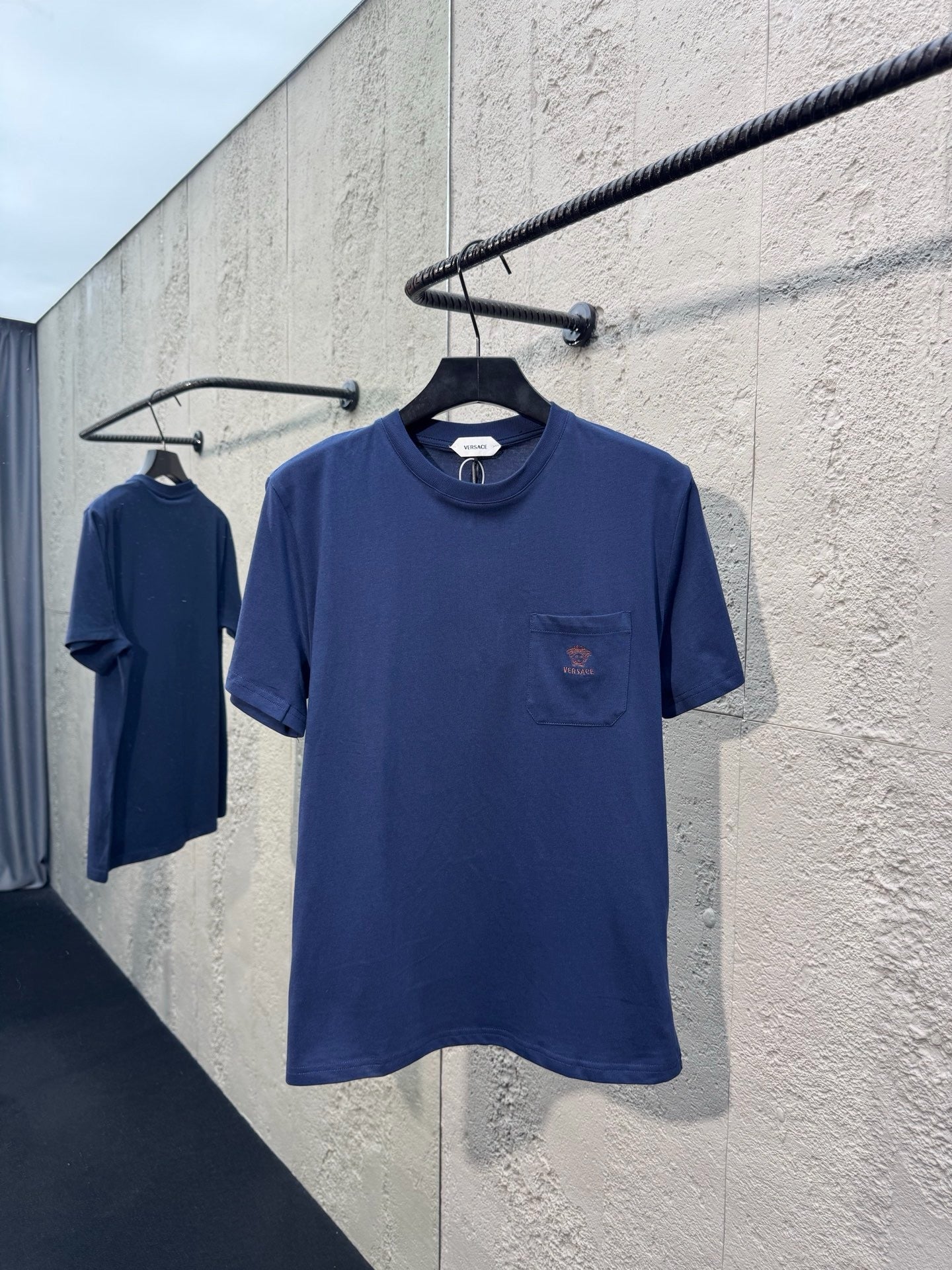 Blue and White T-shirt