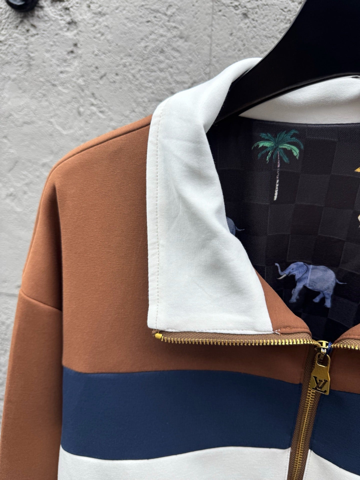 Brown and Beige Jacket