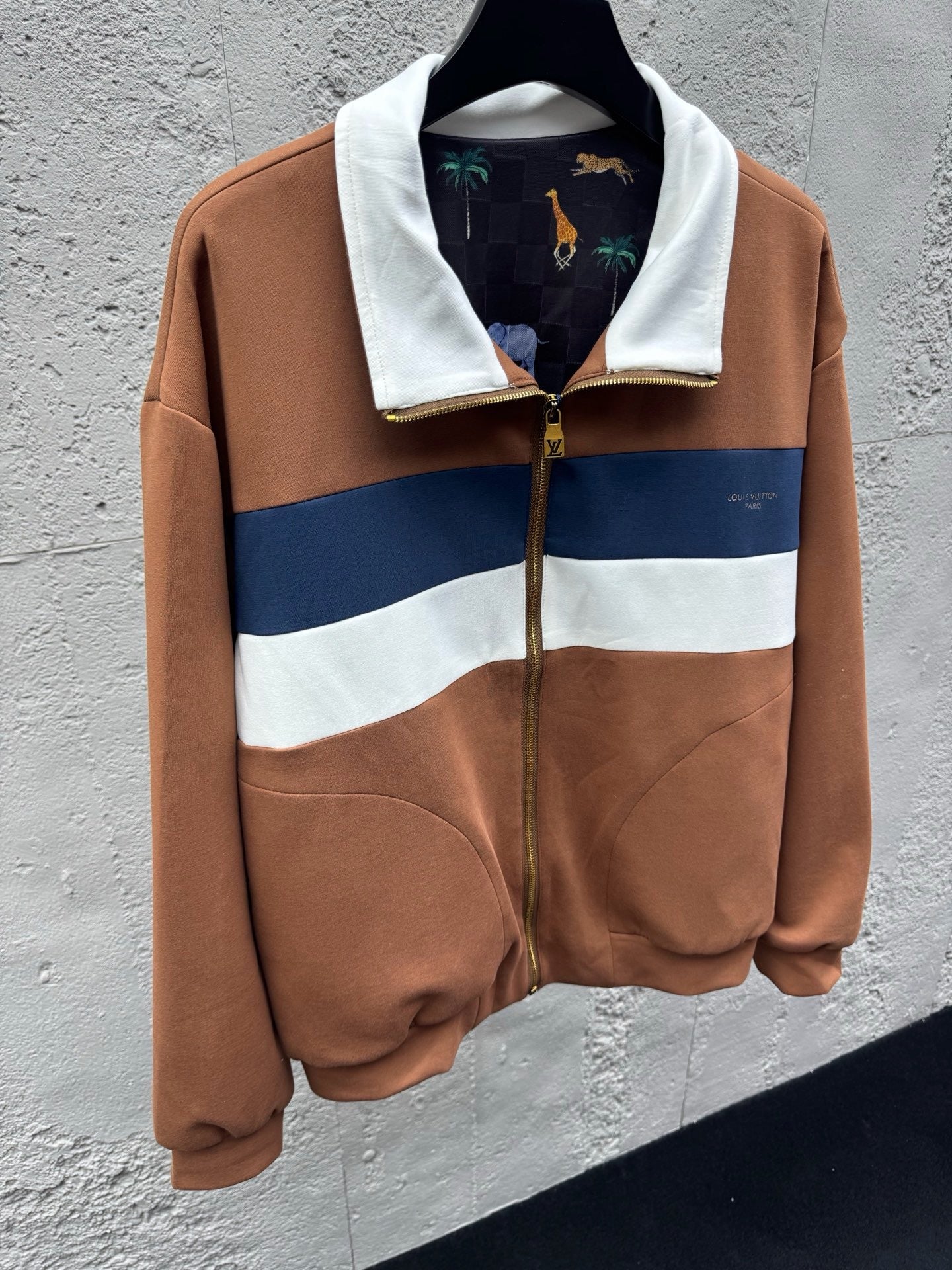 Brown and Beige Jacket