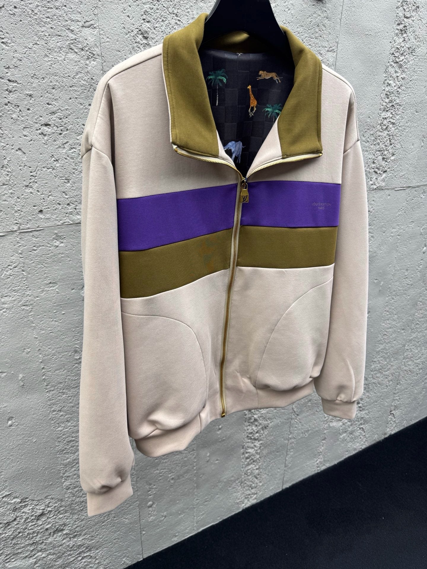 Brown and Beige Jacket