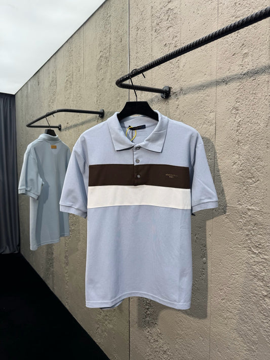 Sky-Blue Polo - FashionHype.xyz