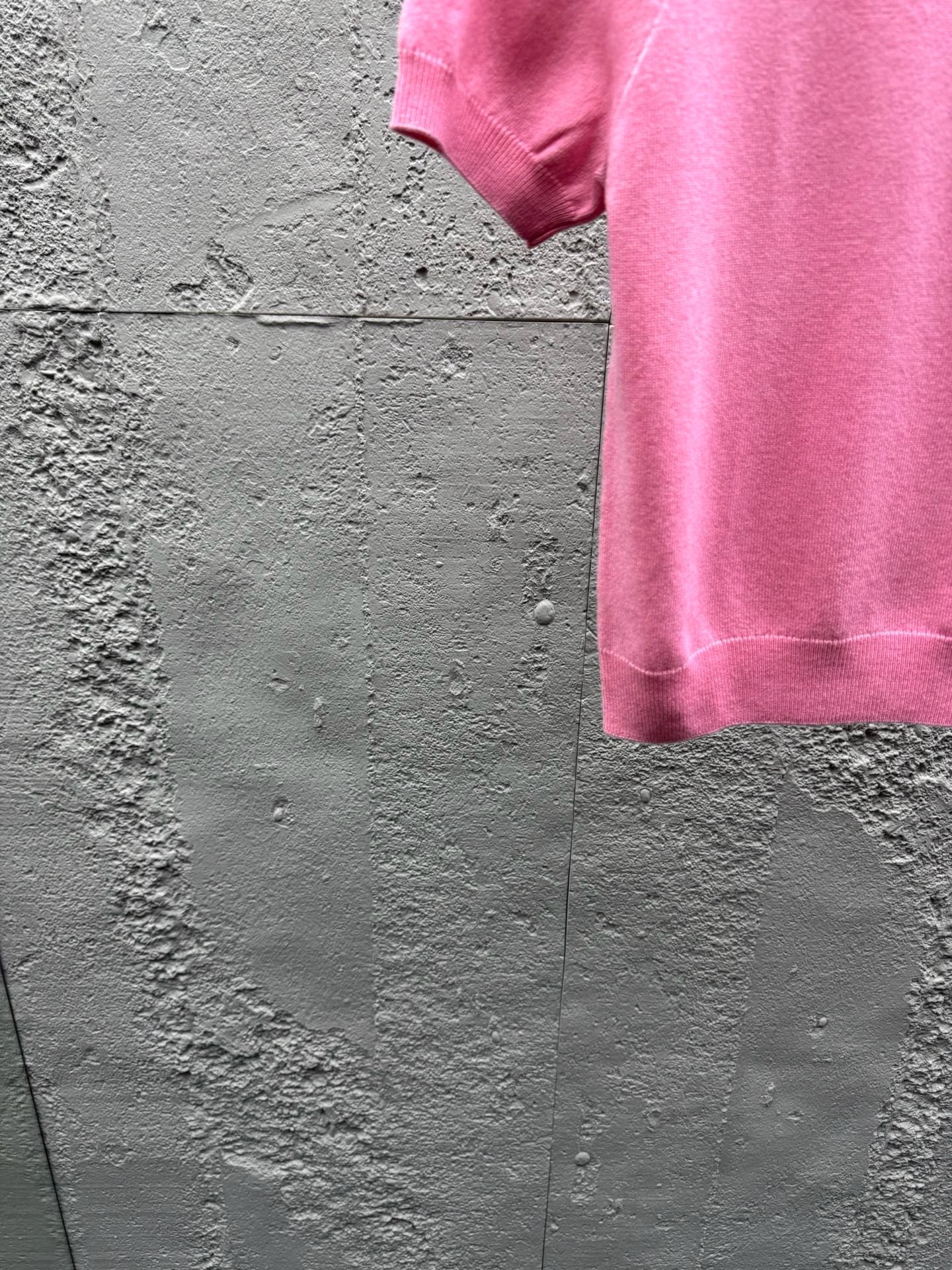 Pink and Red Polo