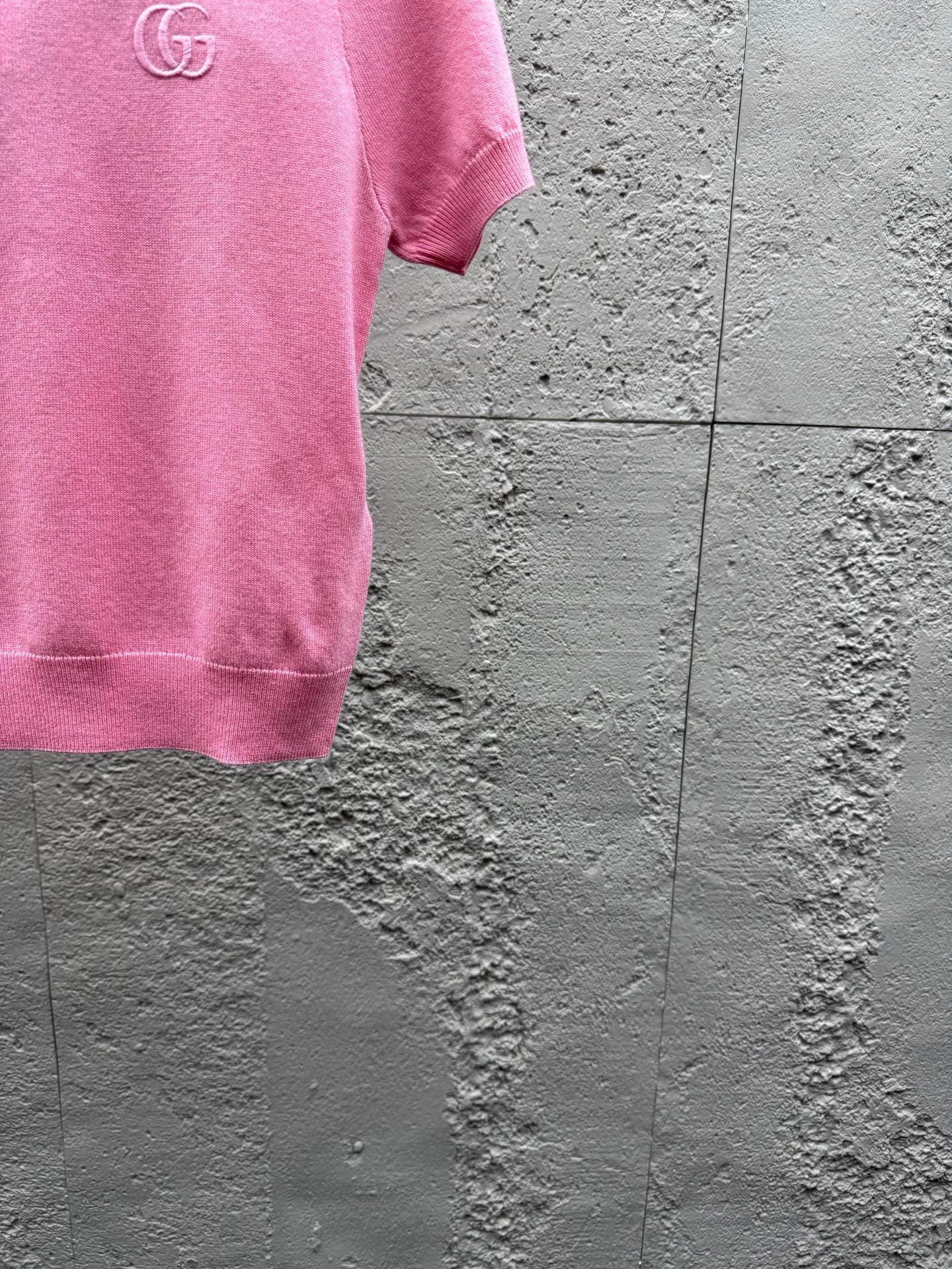 Pink and Red Polo