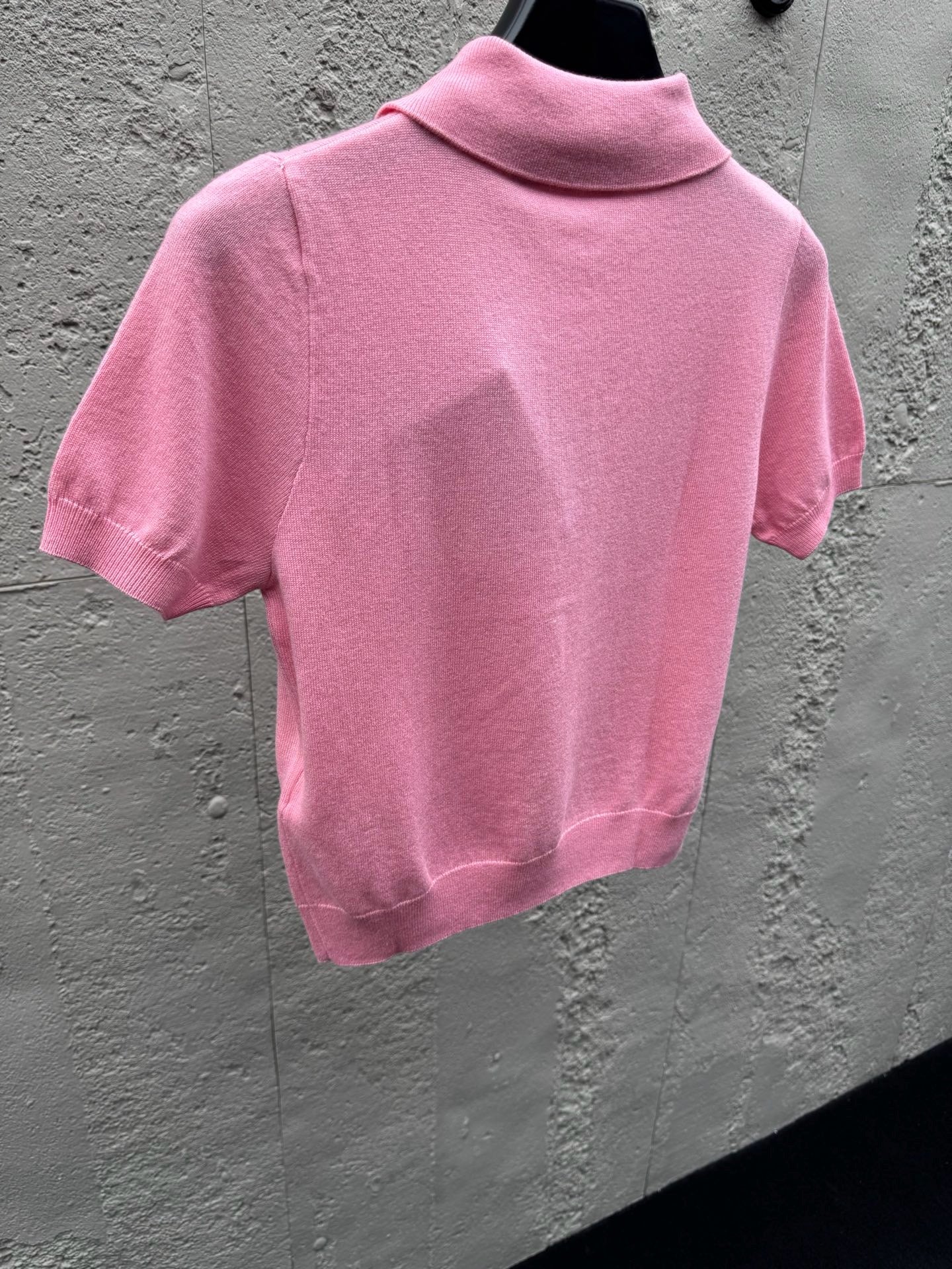 Pink and Red Polo