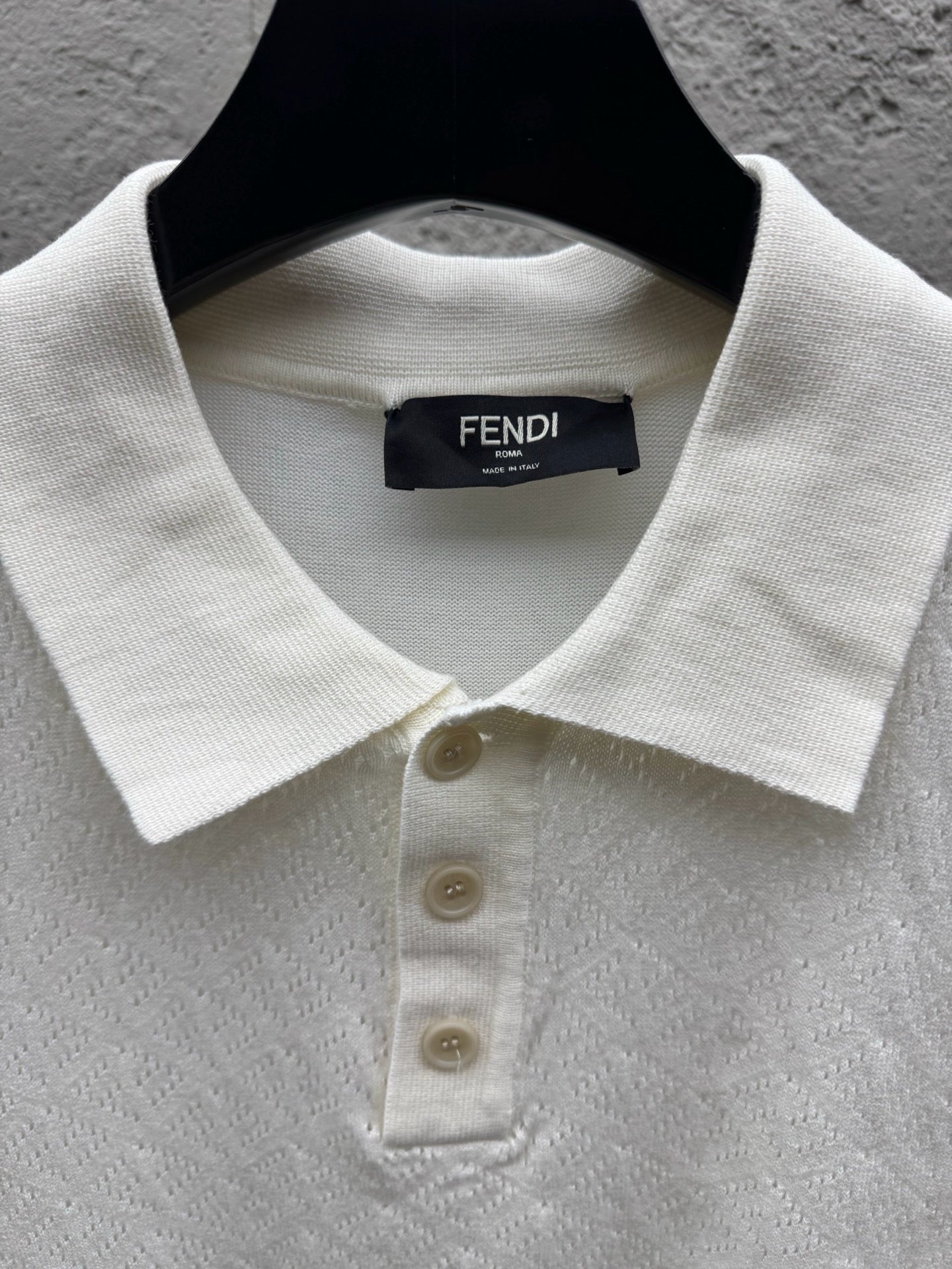 White and Blue Polo
