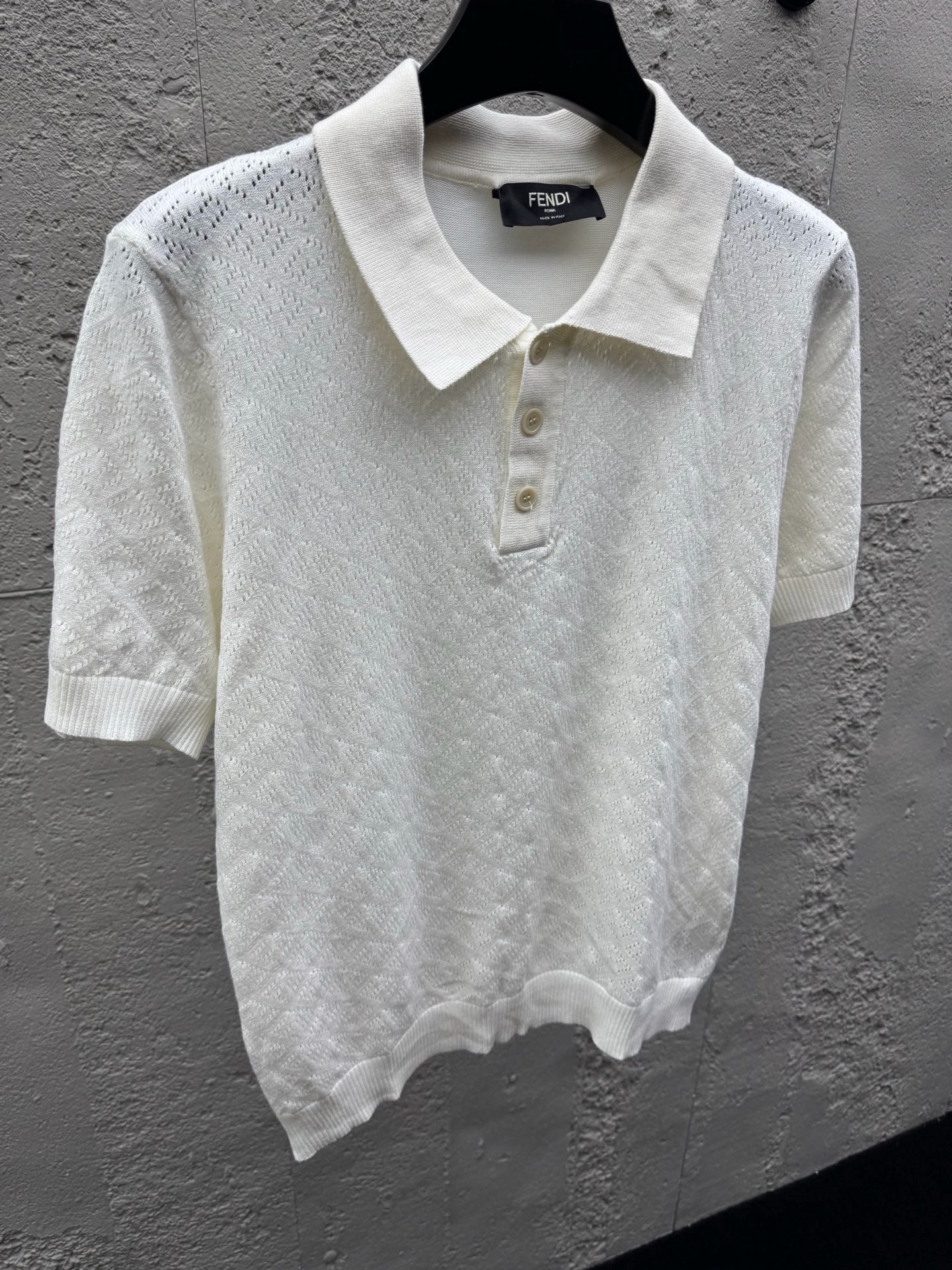 White and Blue Polo