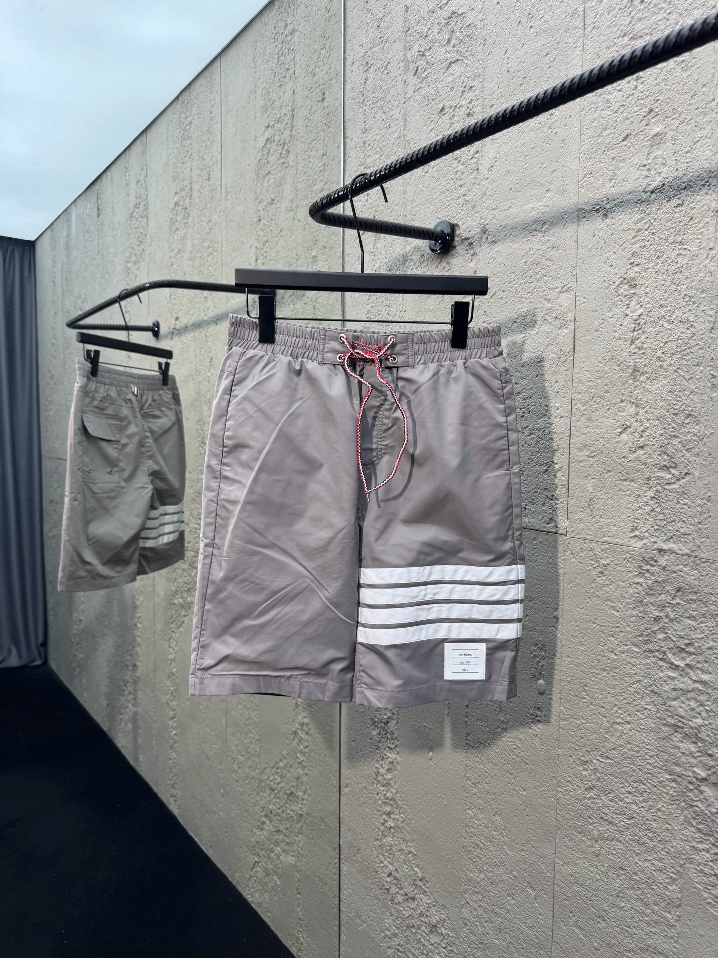 Blue and Grey Short
