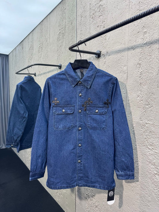 Blue Jacket - FashionHype.xyz