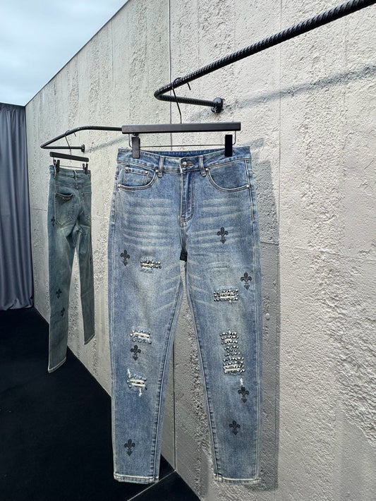 Blue Pant - FashionHype.xyz