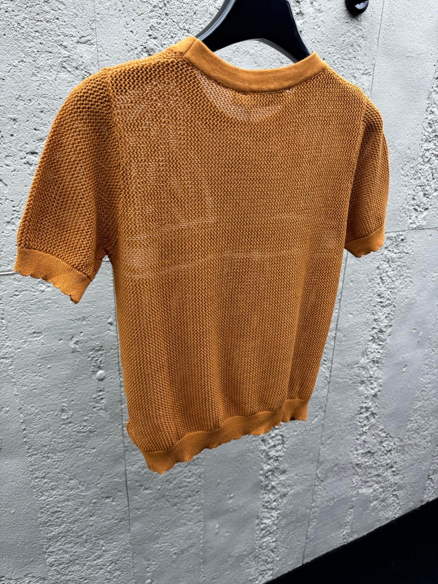 Brown and White T-shirt