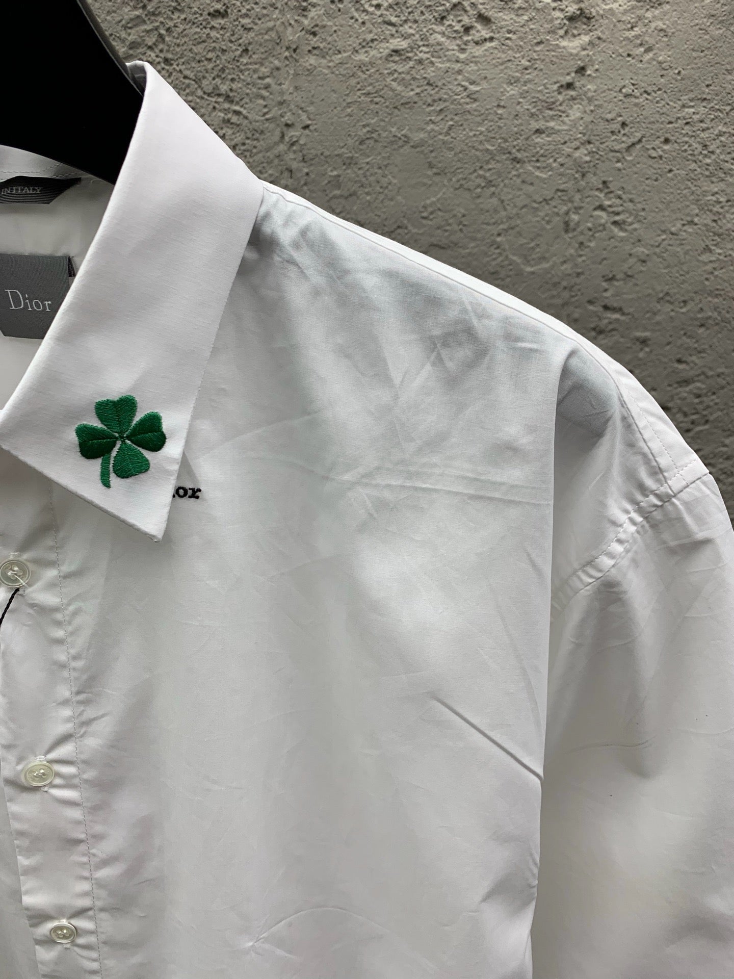 White and Blue Shirt