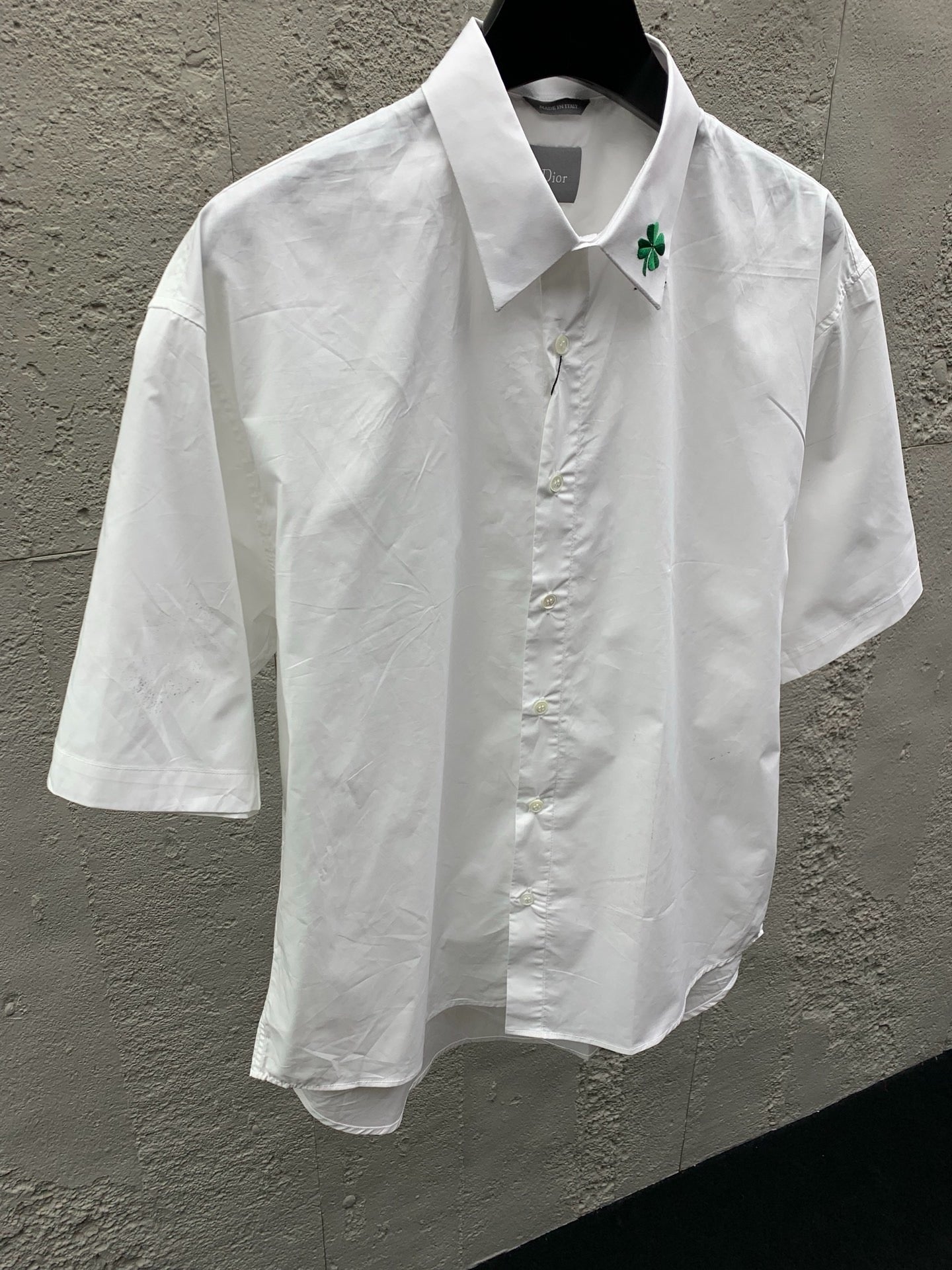 White and Blue Shirt