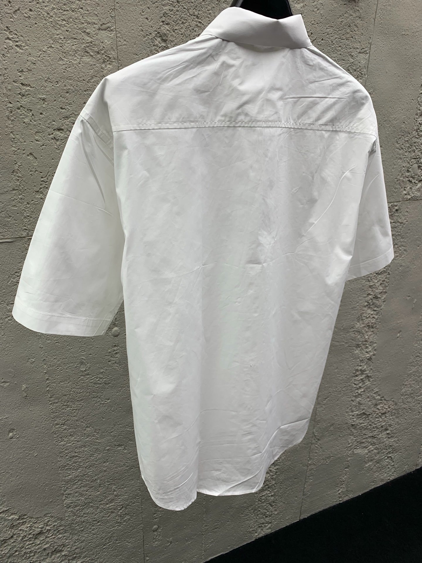White and Blue Shirt