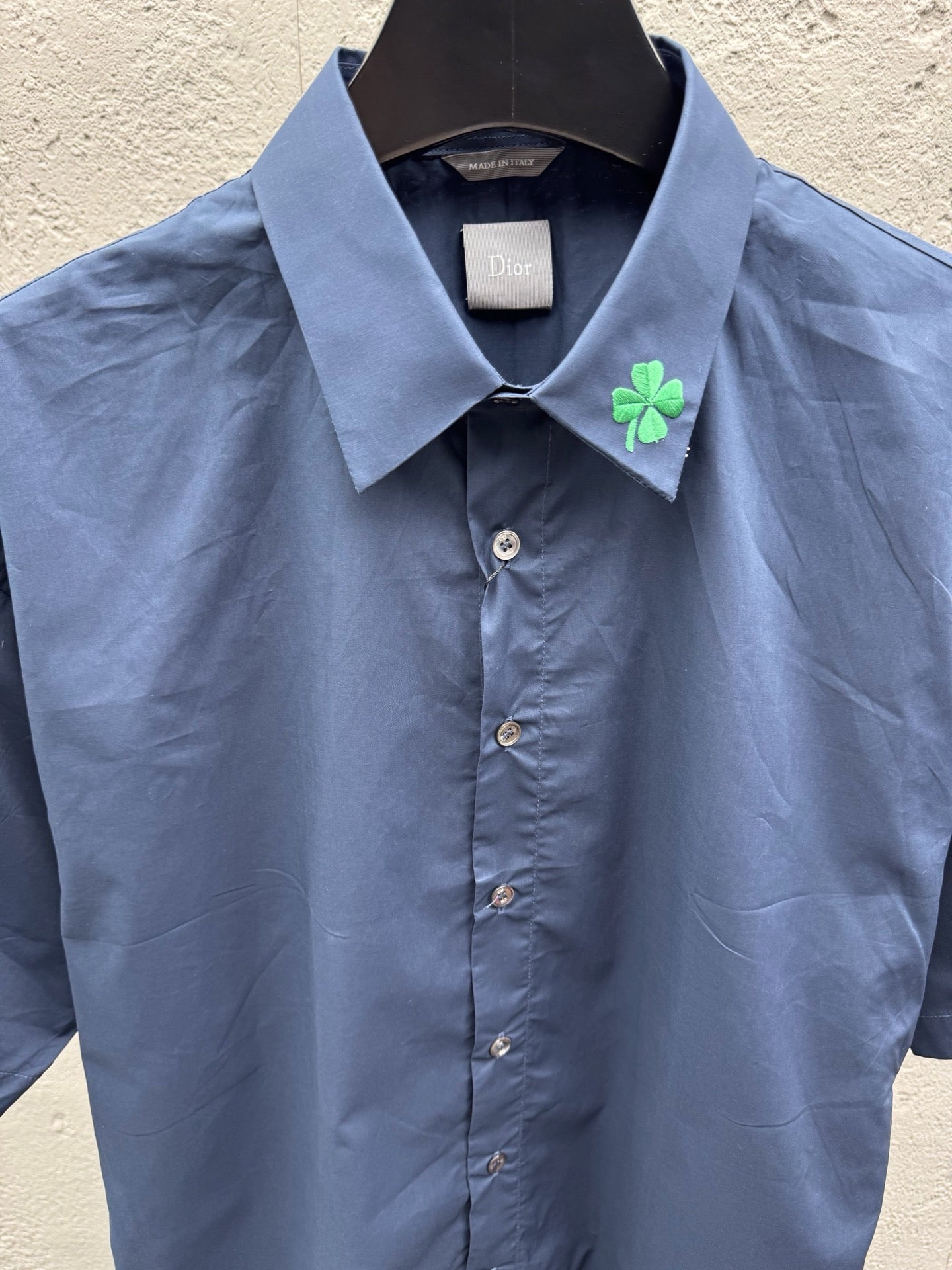 White and Blue Shirt