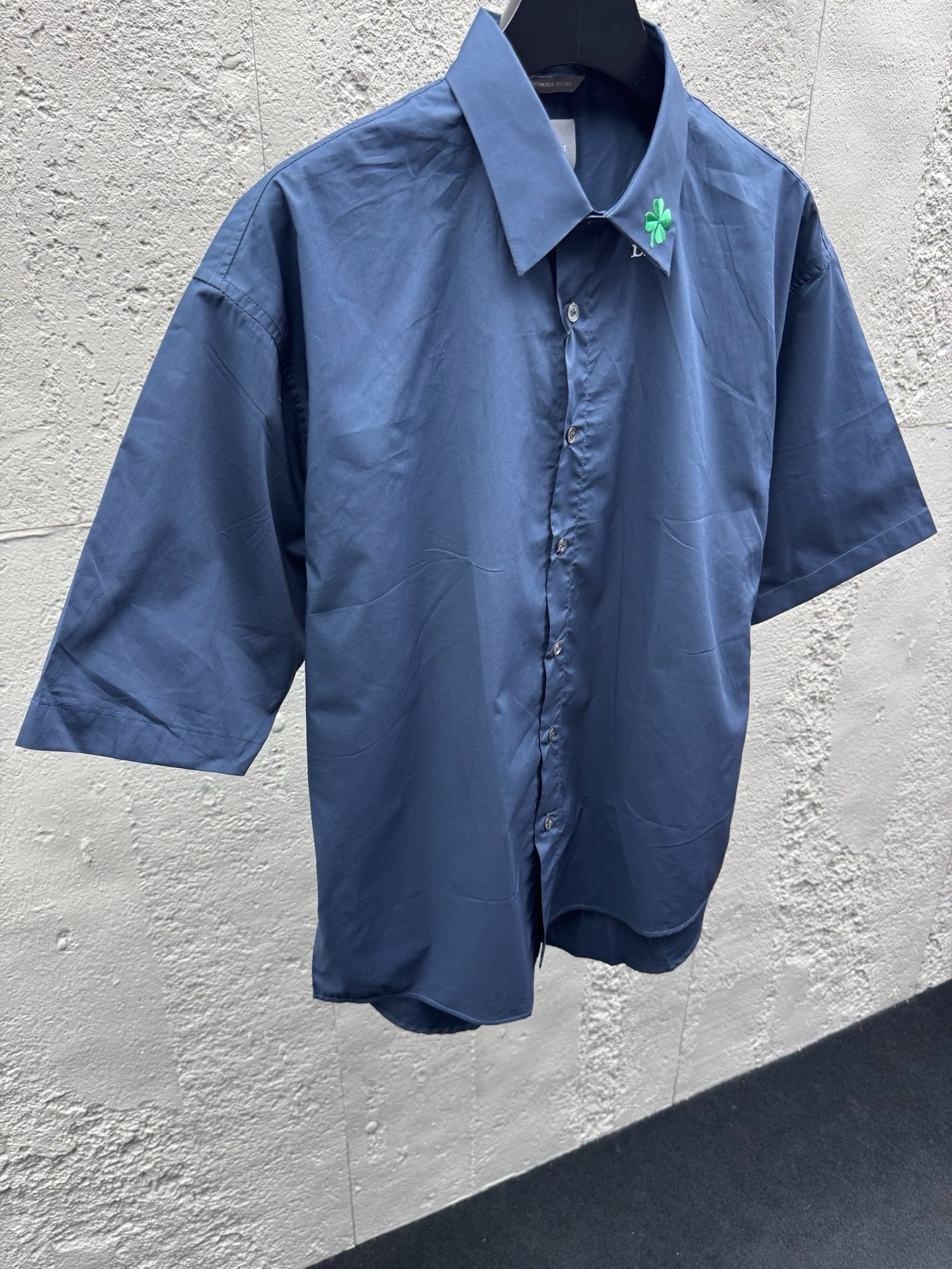 White and Blue Shirt