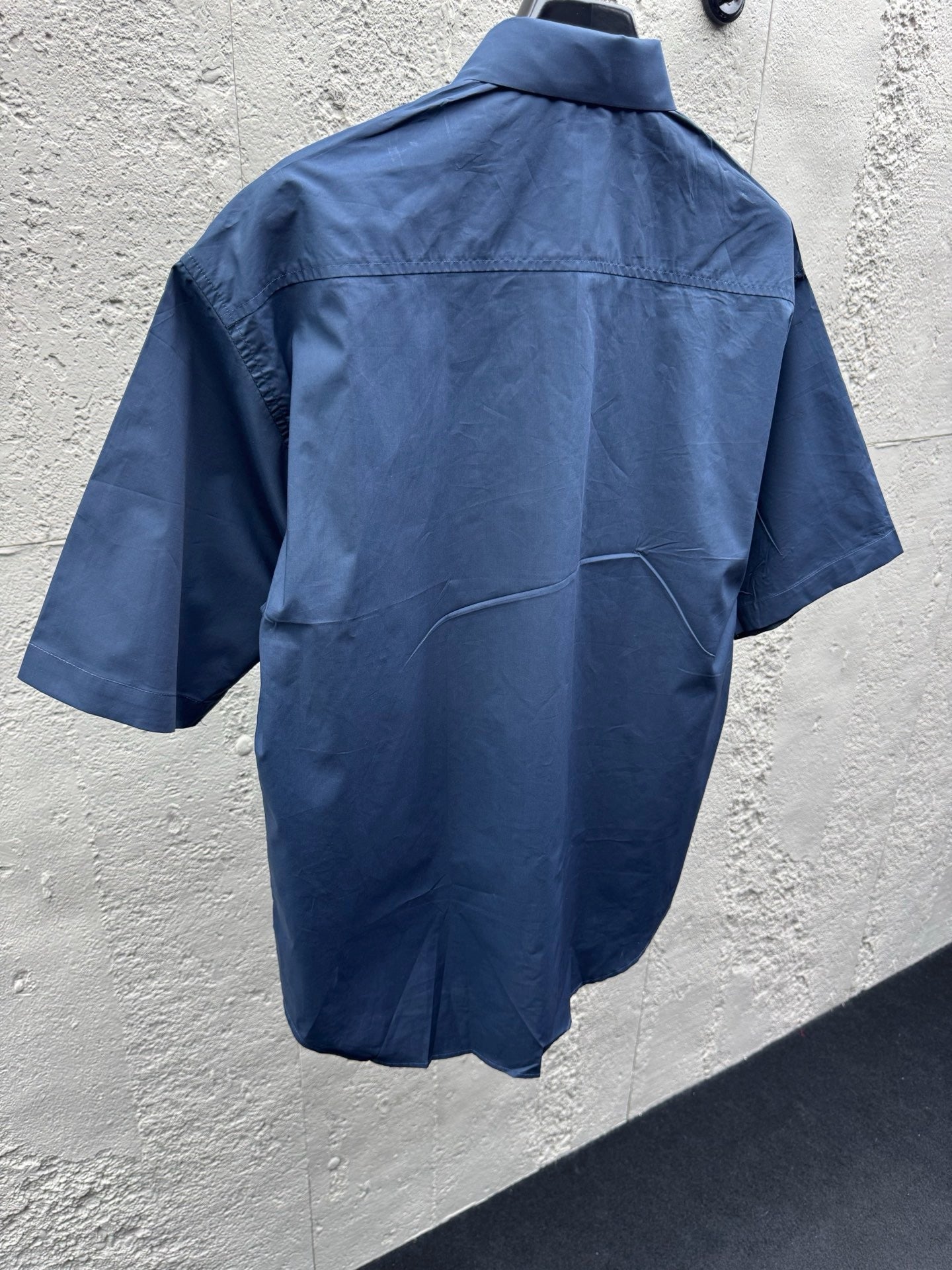 White and Blue Shirt