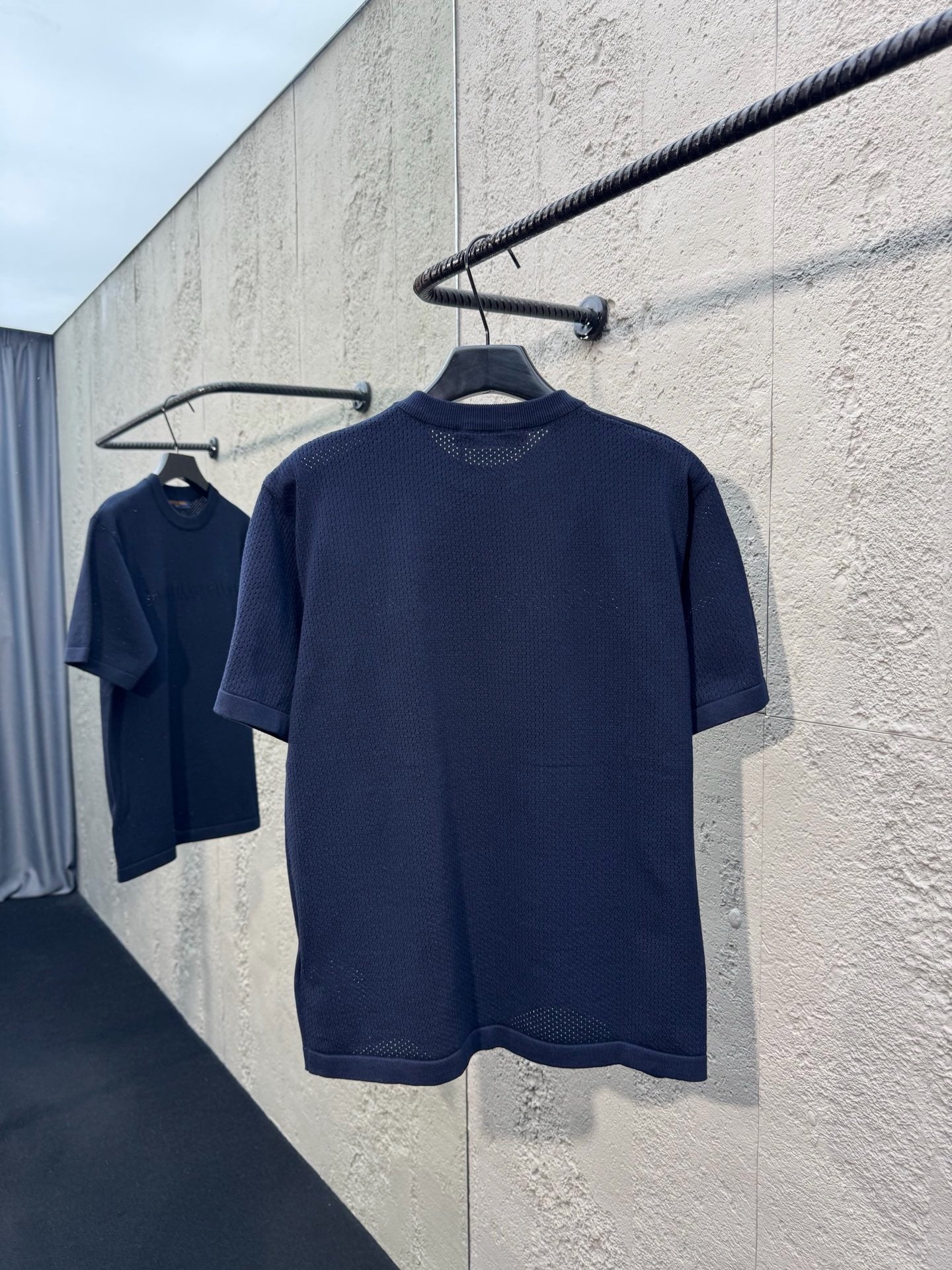 Blue and White T-shirt