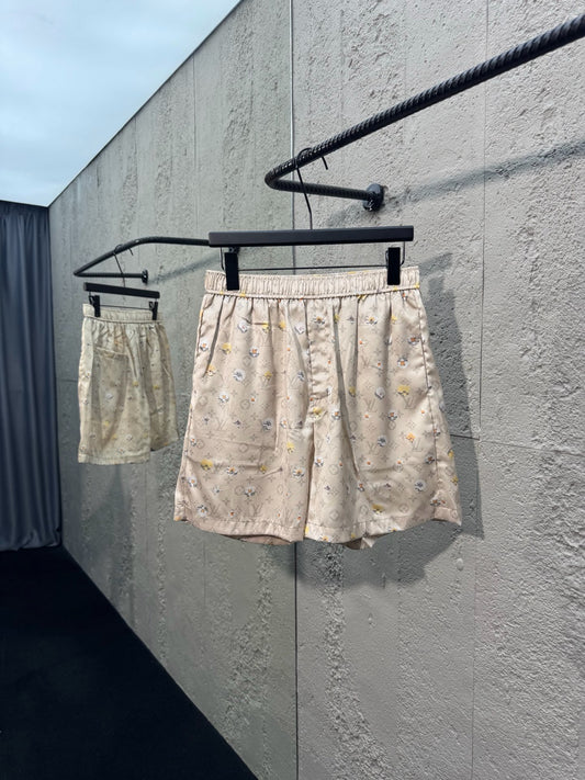 Beige Short - FashionHype.xyz