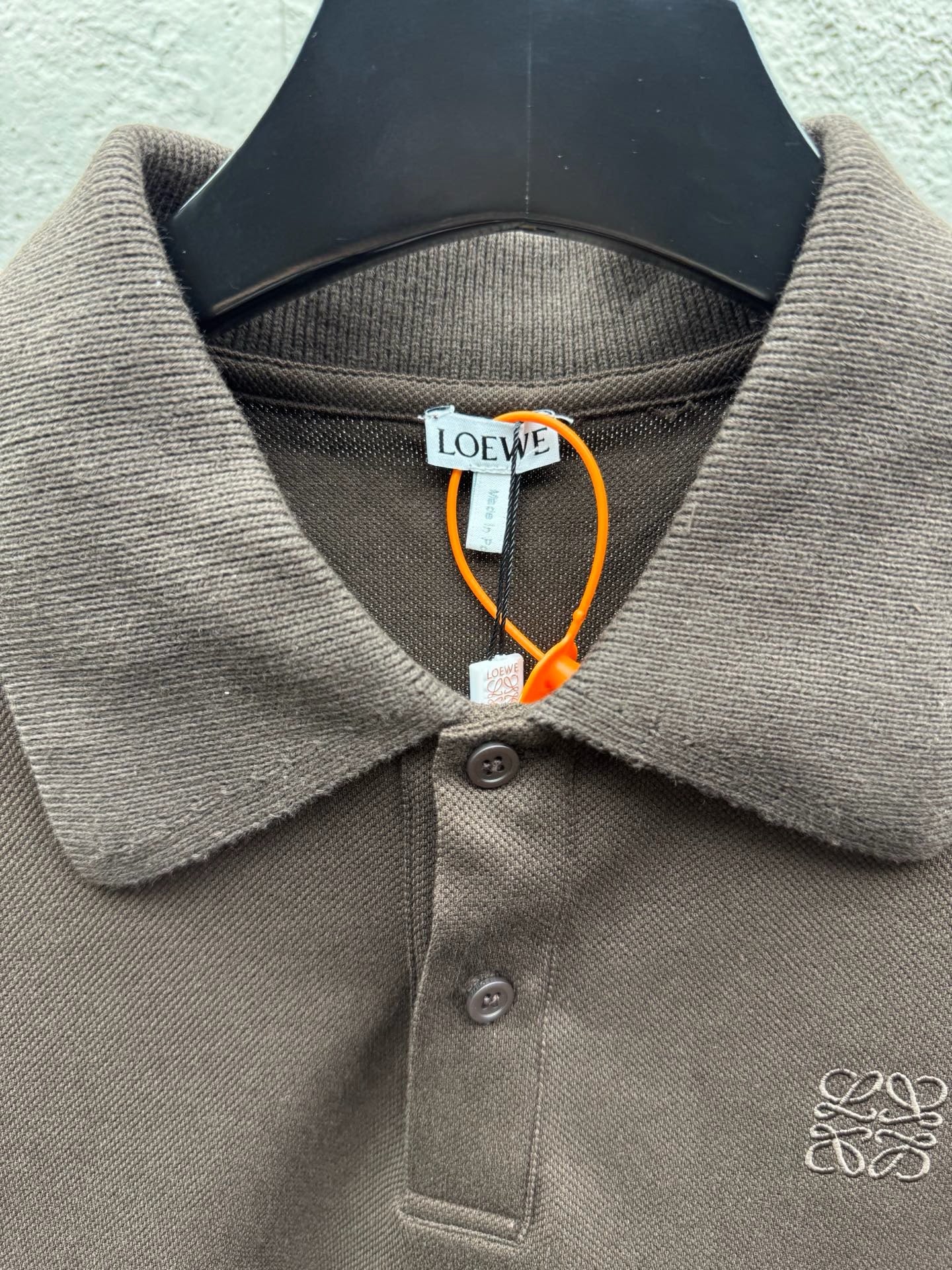 Brown and Blue Polo