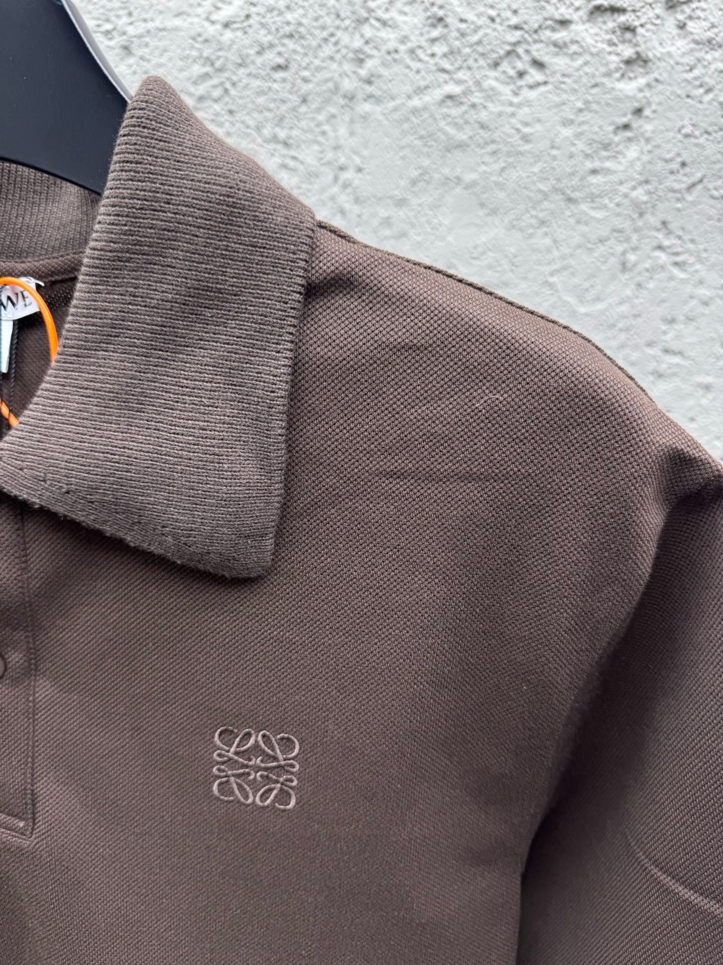 Brown and Blue Polo