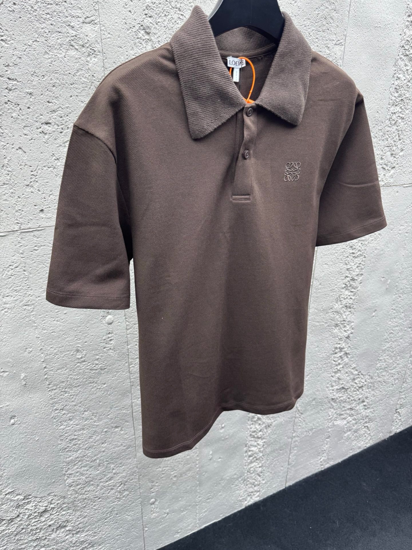 Brown and Blue Polo