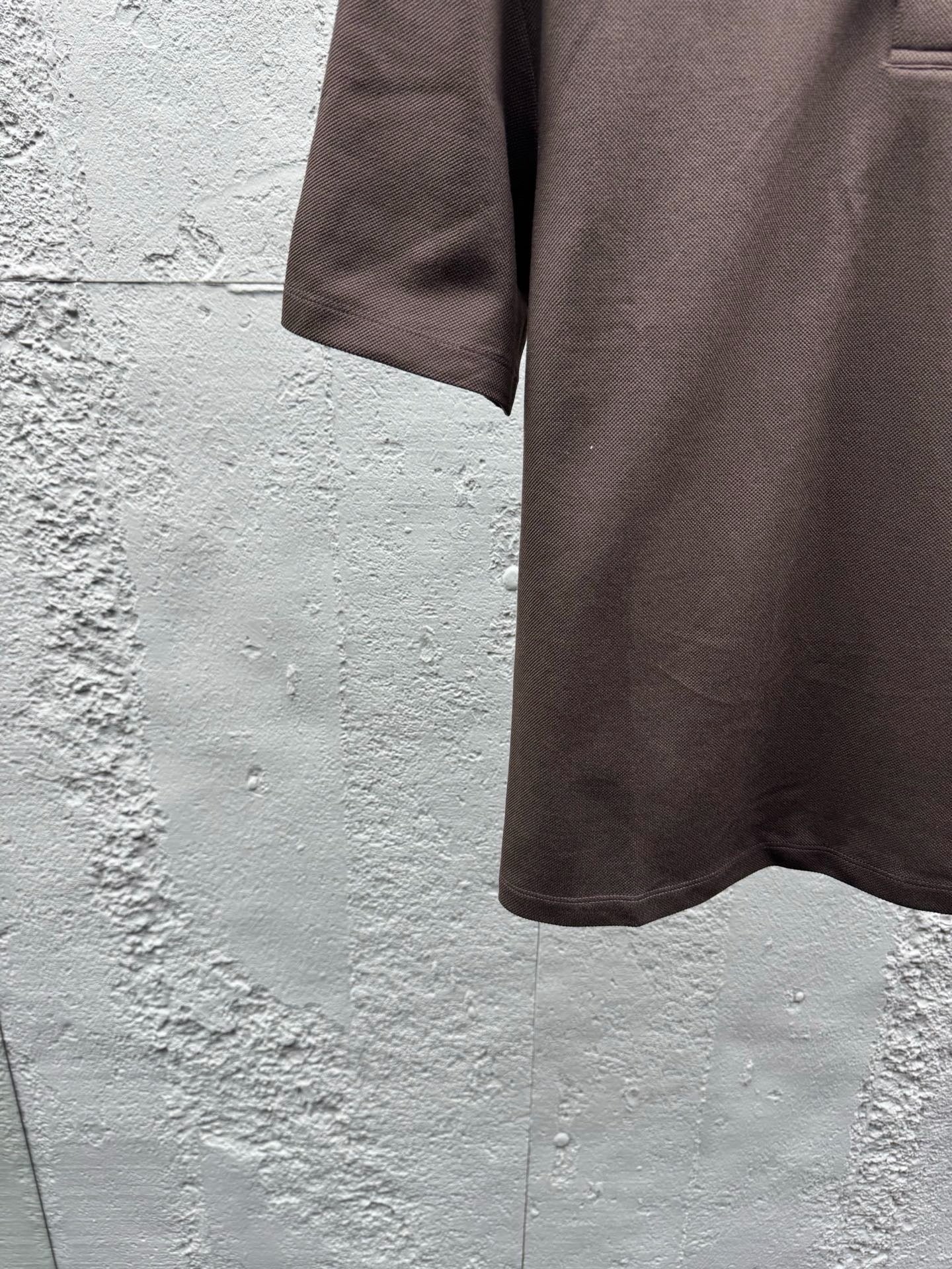 Brown and Blue Polo