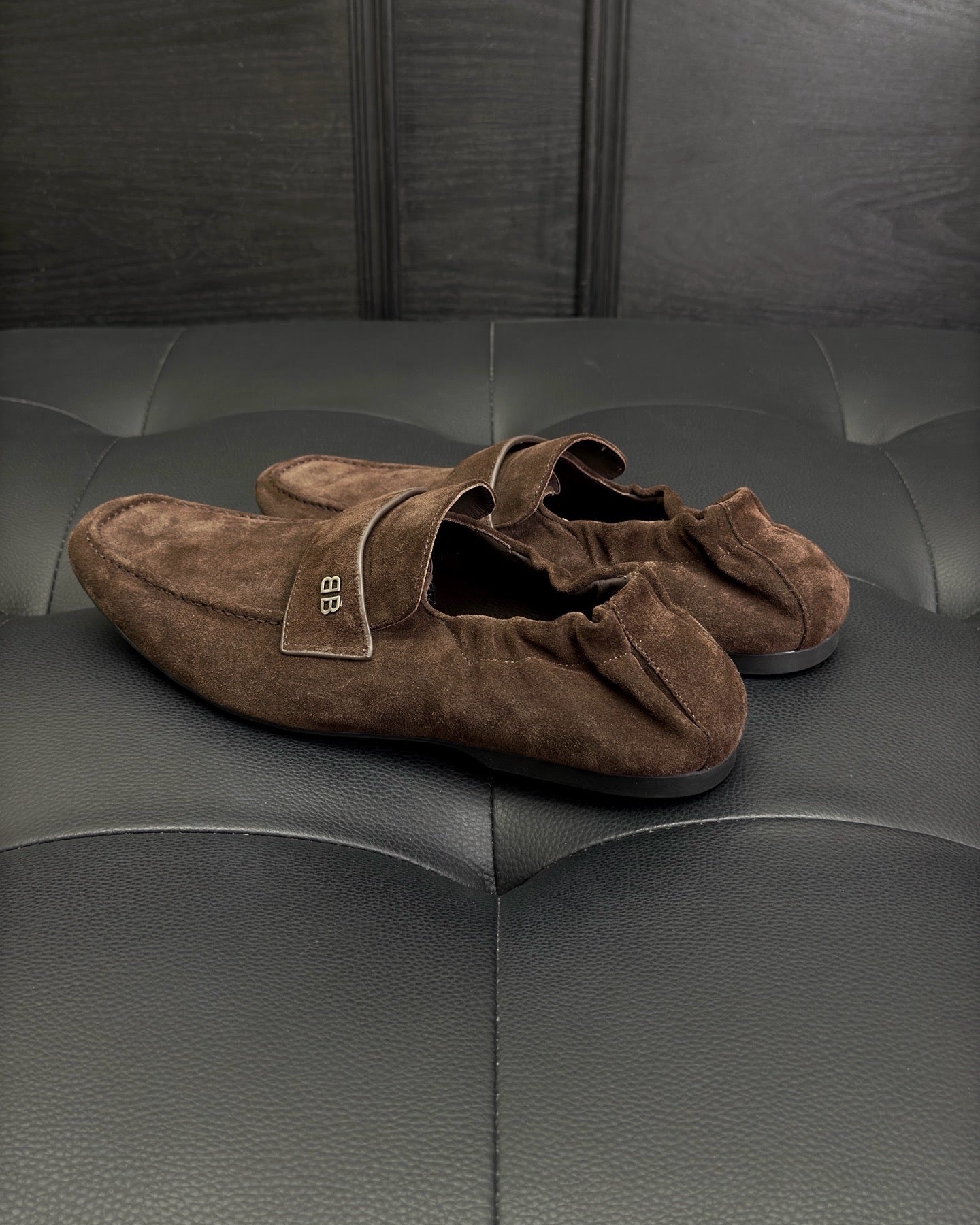 Brown and Black Shoes