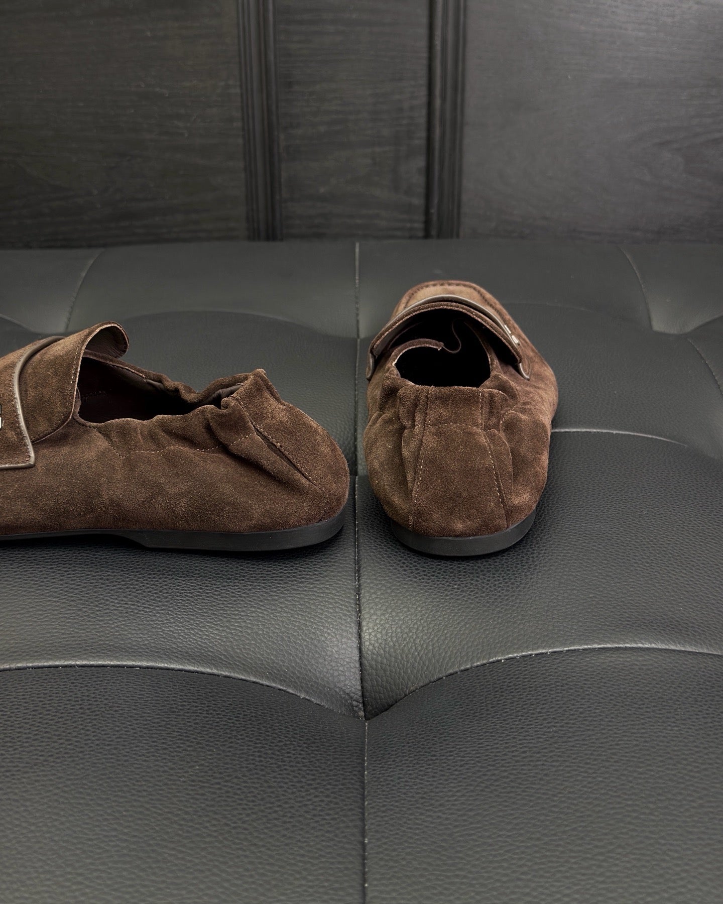 Brown and Black Shoes