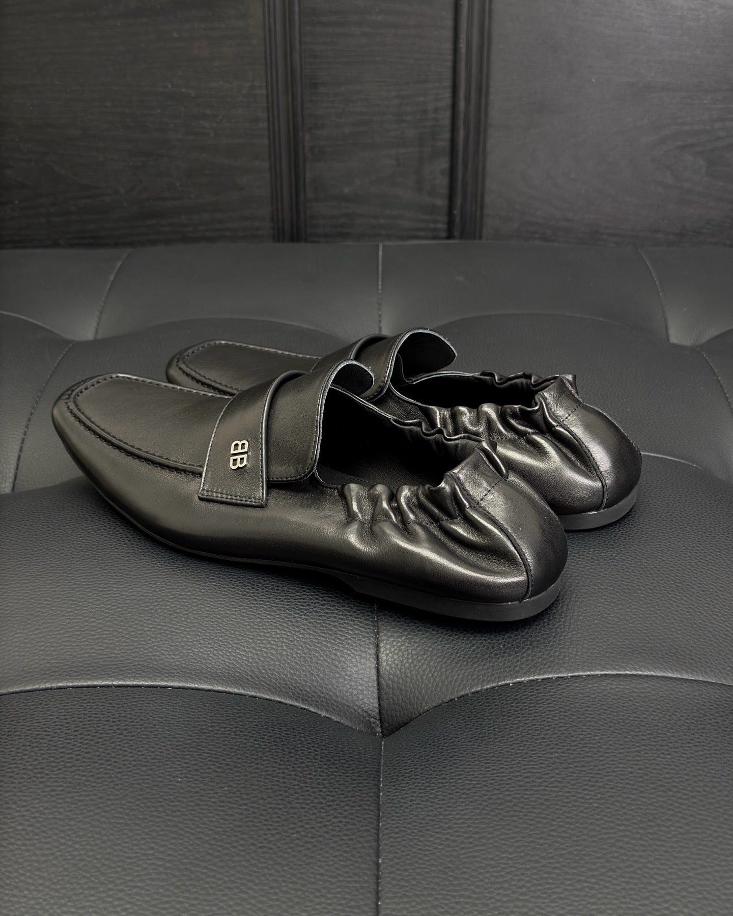 Brown and Black Shoes